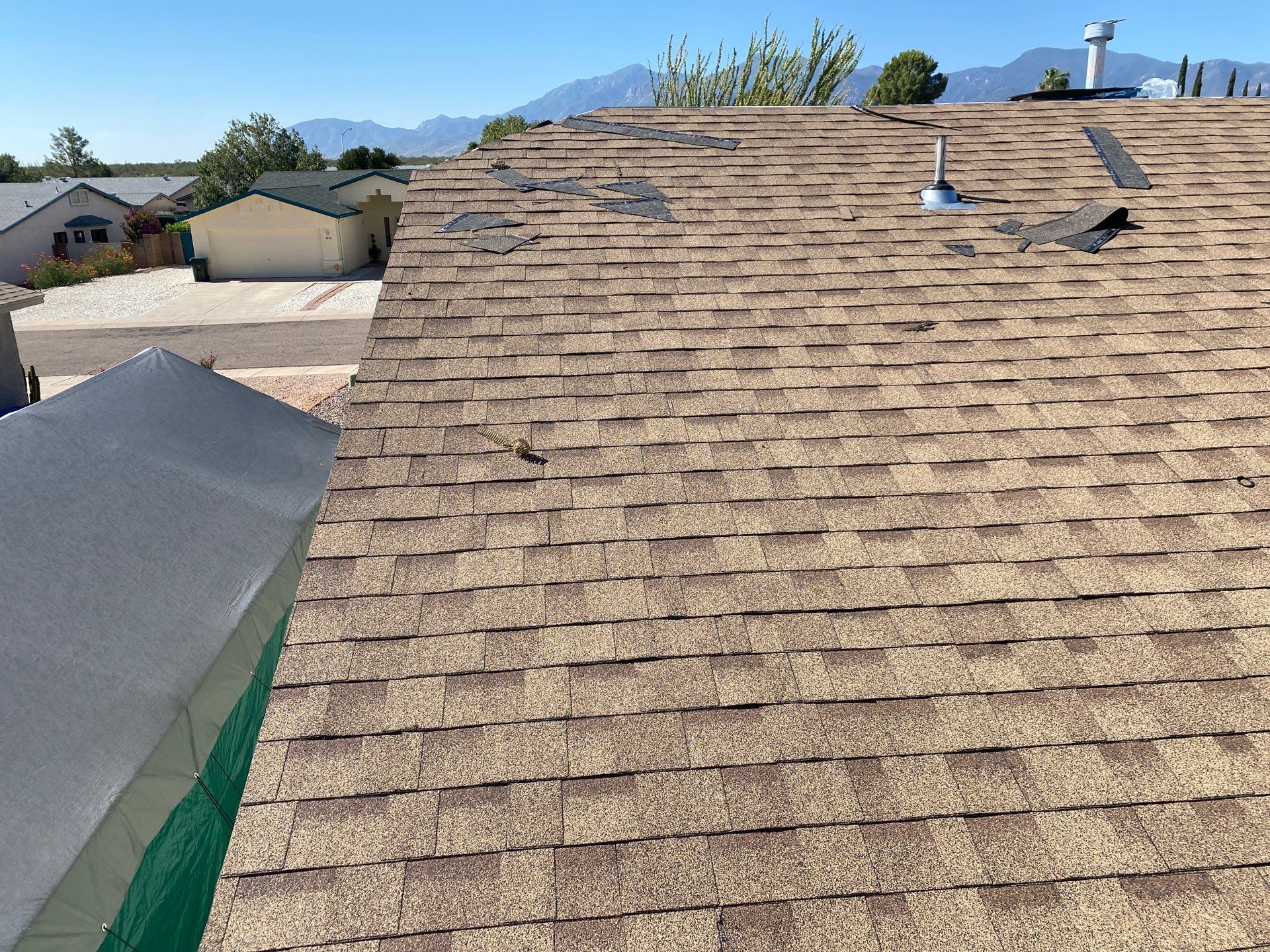 Desert Tan Shingles by Reimagine Roofing