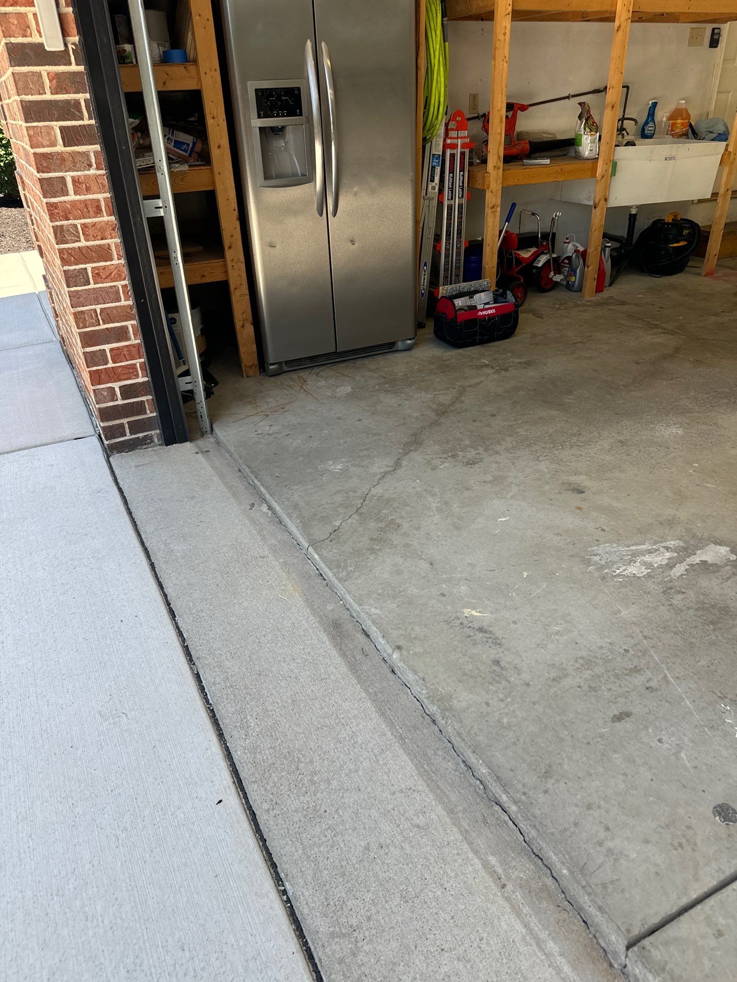 Garage Project in Weirton by Floors in a Day, Inc