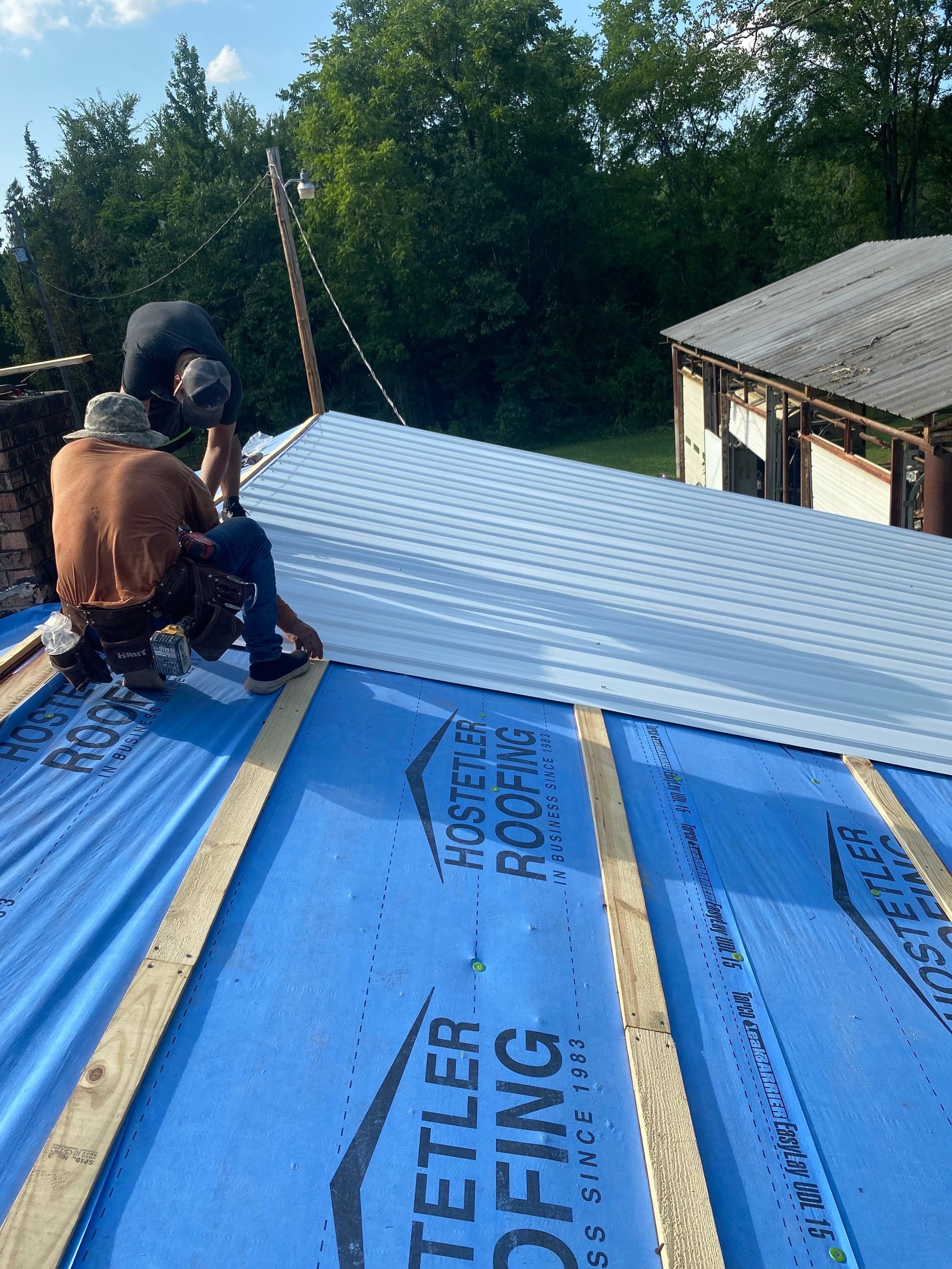Metal Roof Replacement: 26 GA. Residential Metal Panels by Hostetler Roofing