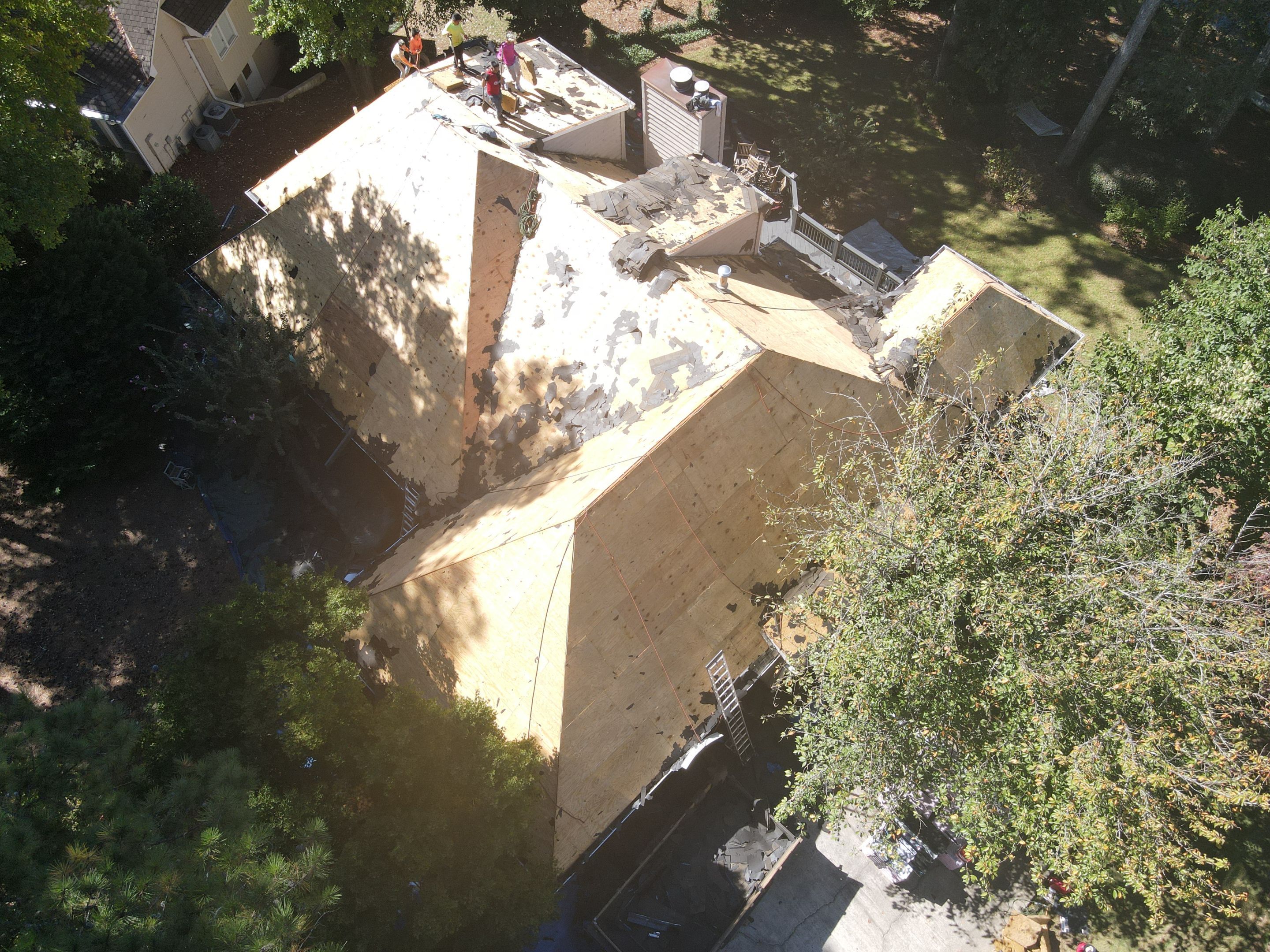 Residential Roofing Installation using Owens Corning by Inspector Roofing and Restoration