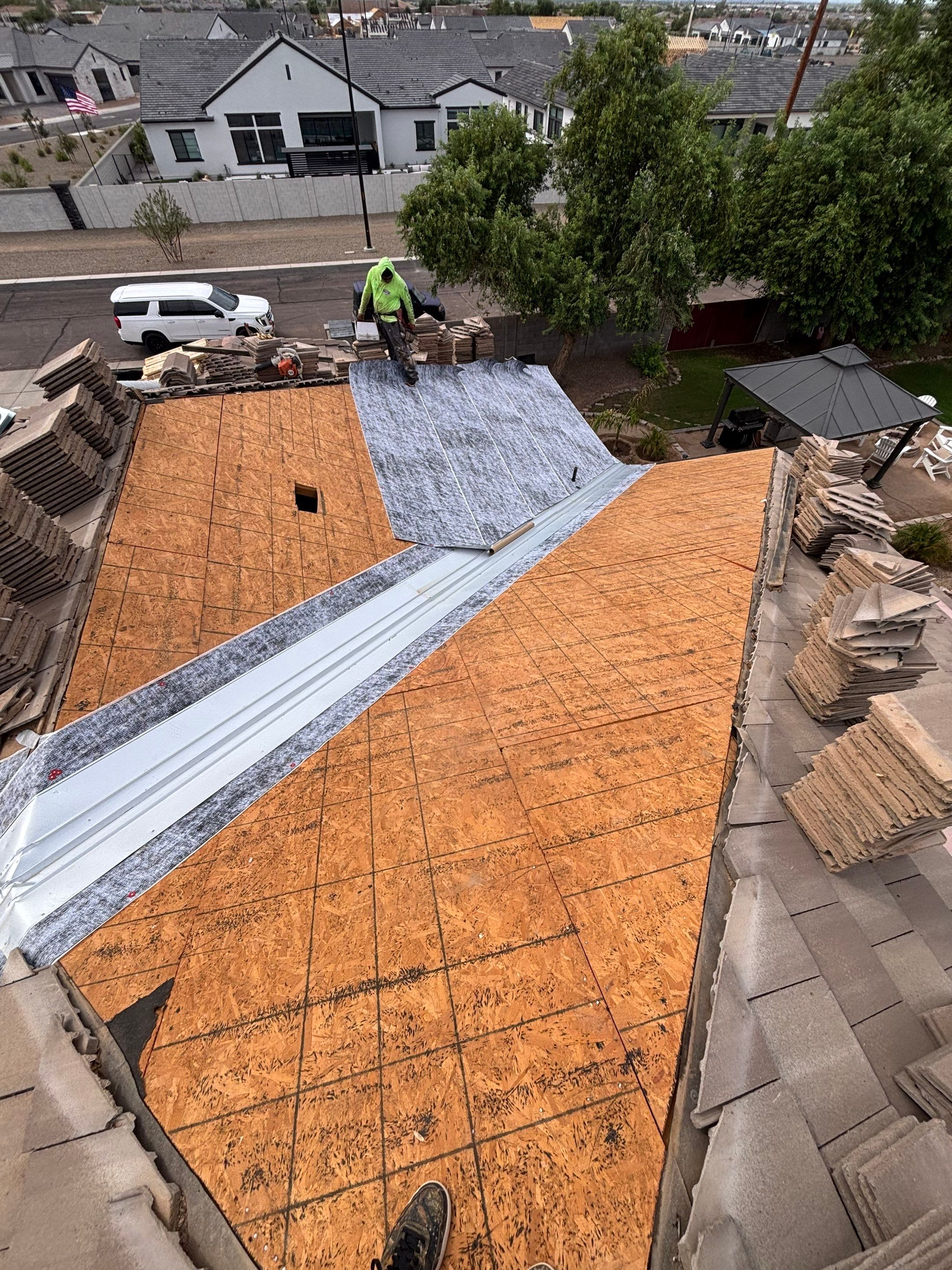Project in Queen Creek, AZ by Showtime Roofing & Coatings LLC