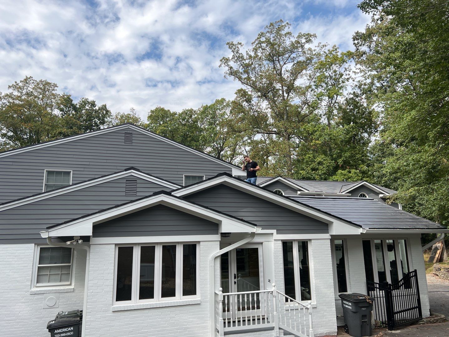 Tesla Solar Roof Replacement using Tesla Solar Roof V3 Tiles by American Home Contractors