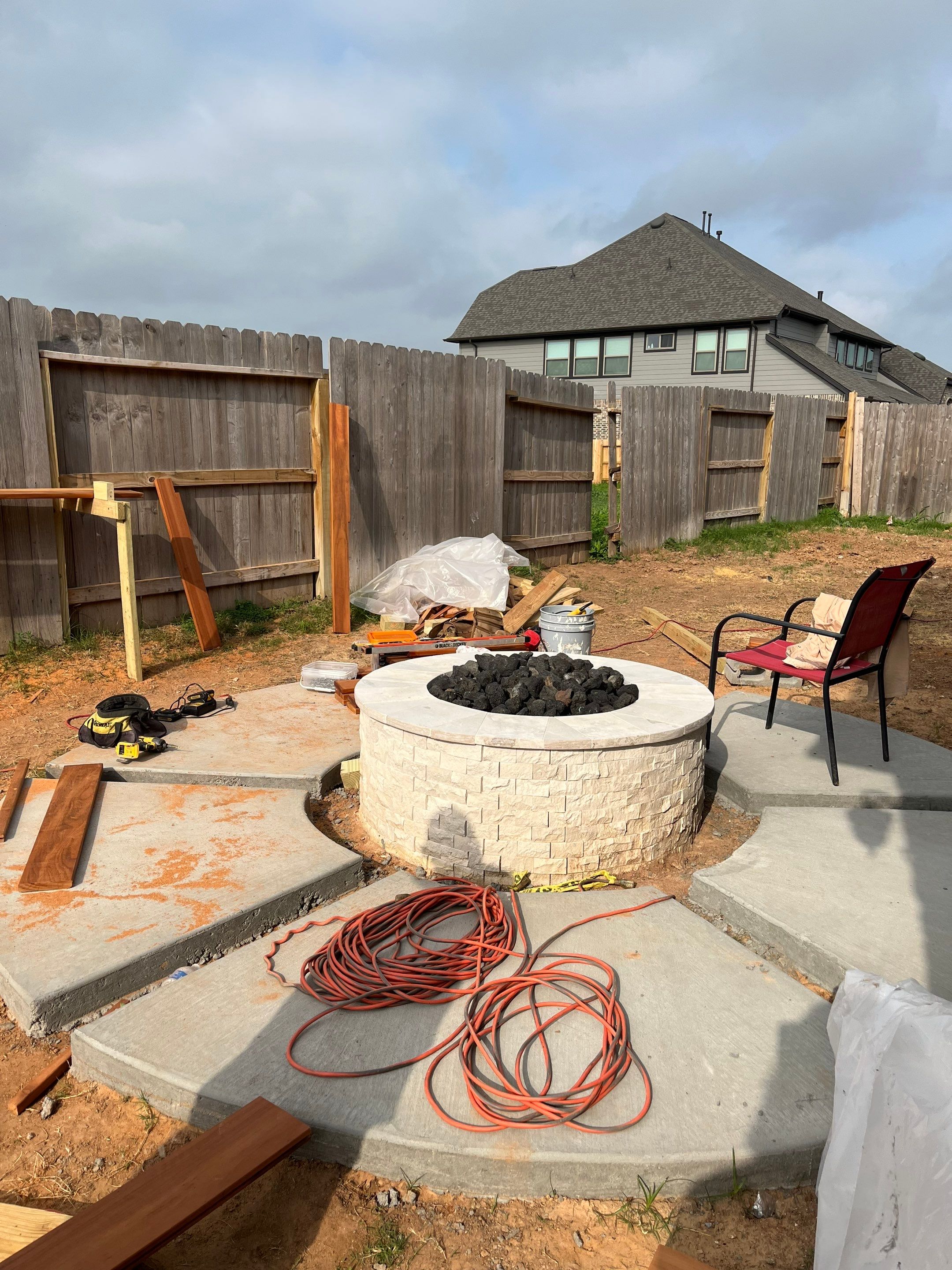 Project in Fulshear by L&T General Contractors and Restoration INC