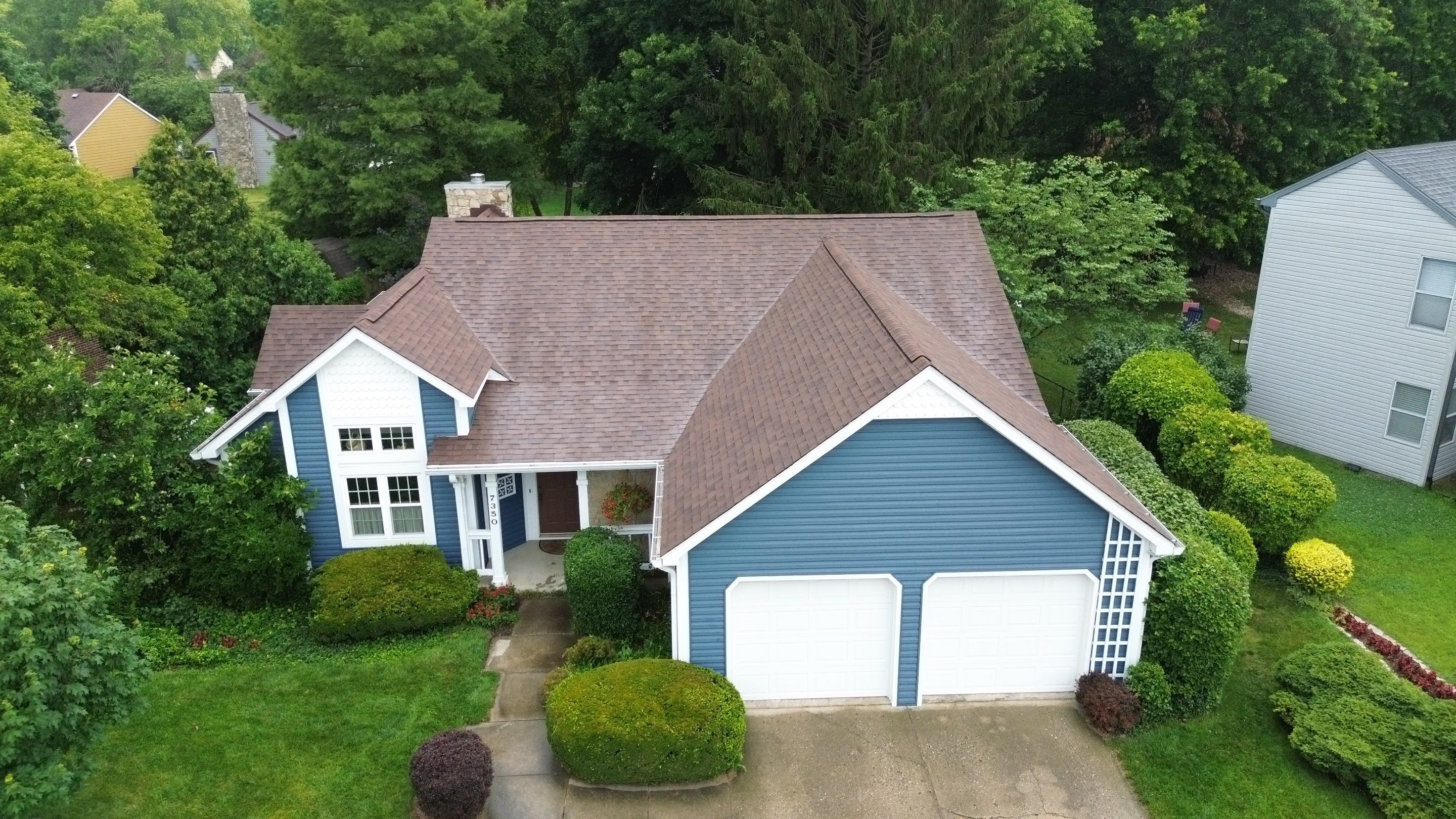 Project in Indianapolis by Moss Roofing