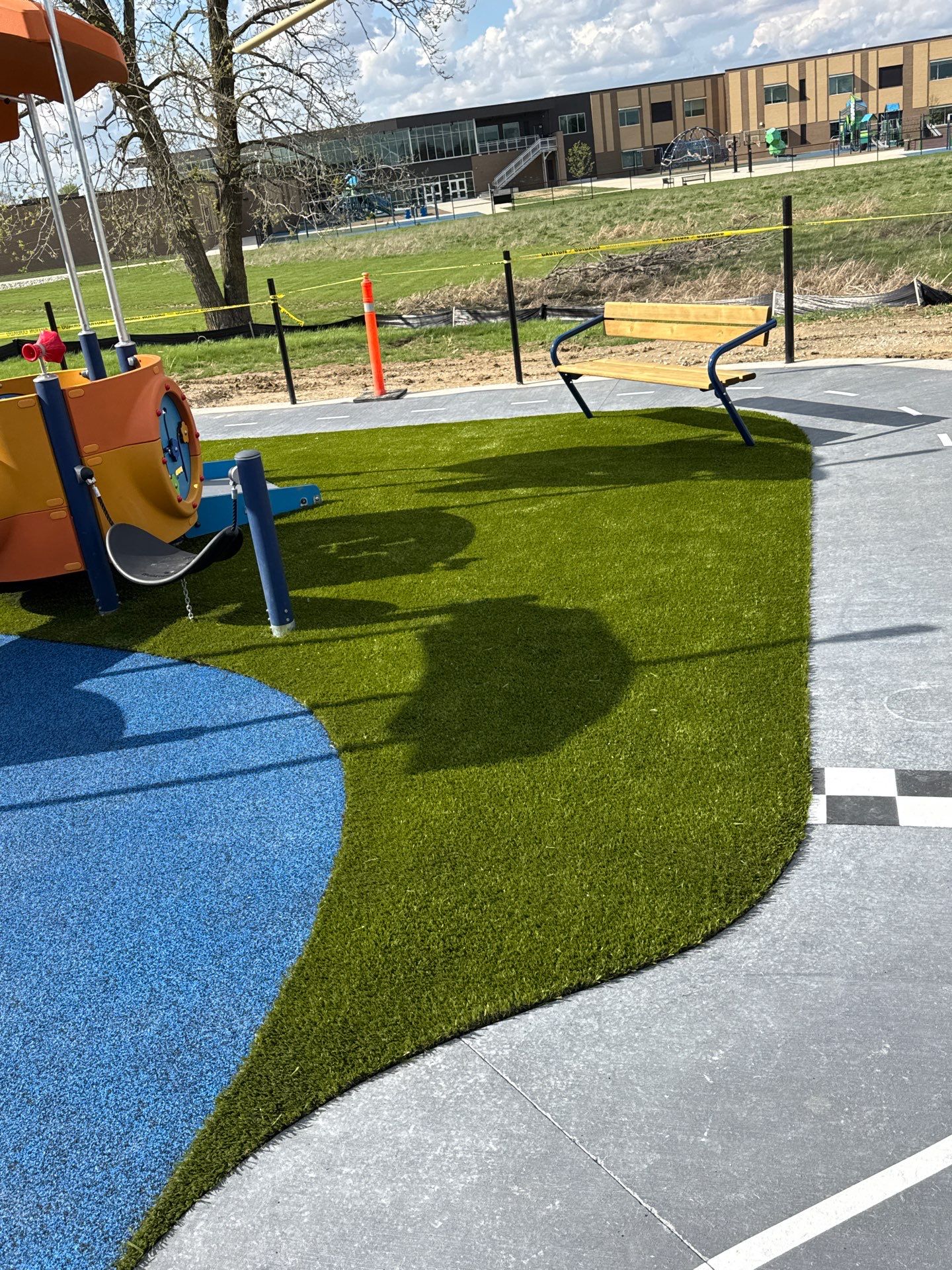 Mt Vernon PreK Playground Grass by ForeverLawn NEIN/INDY