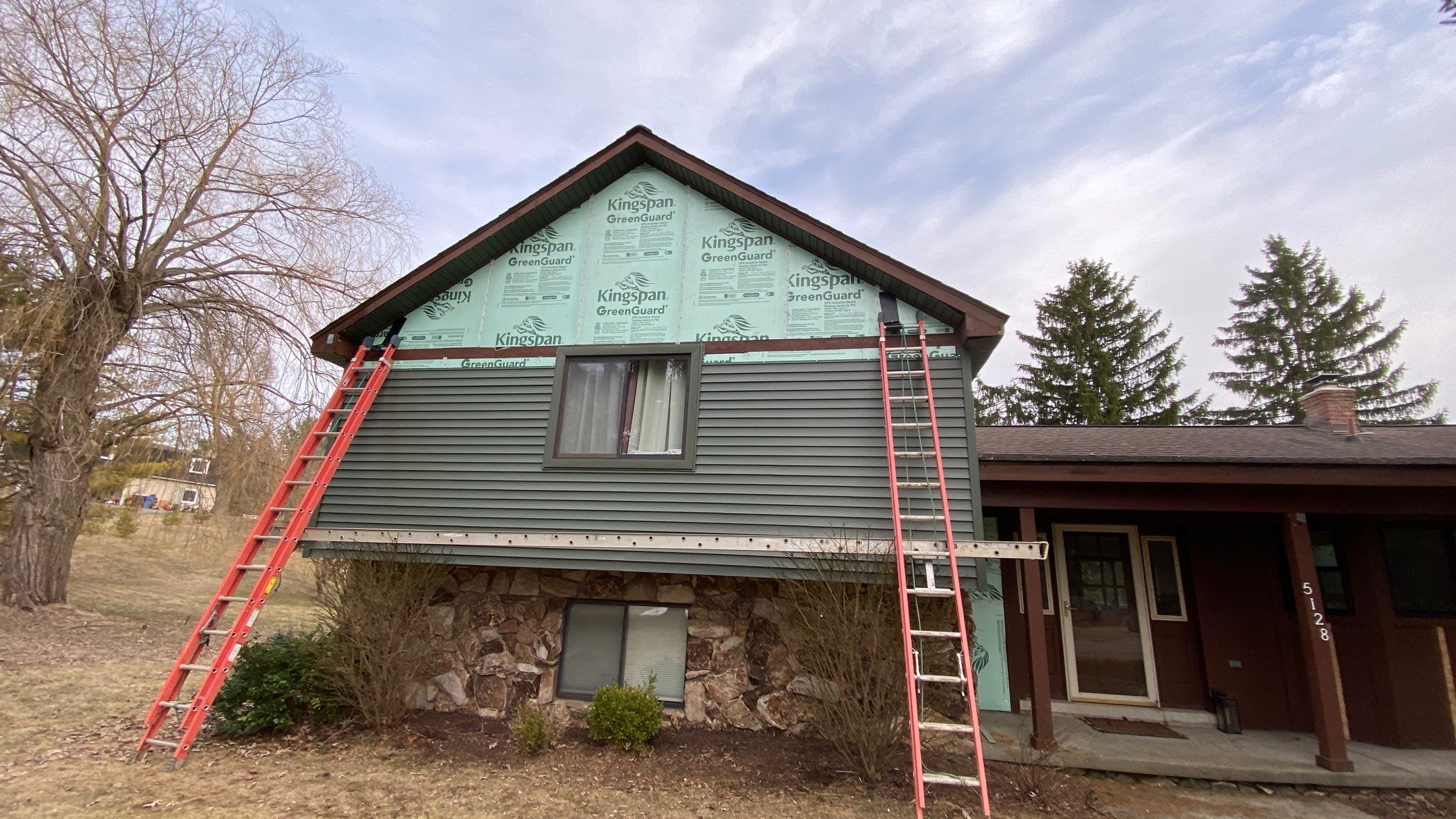 Siding Replacement using CertainTeed Restoration Classis D4 by 180 Contractors