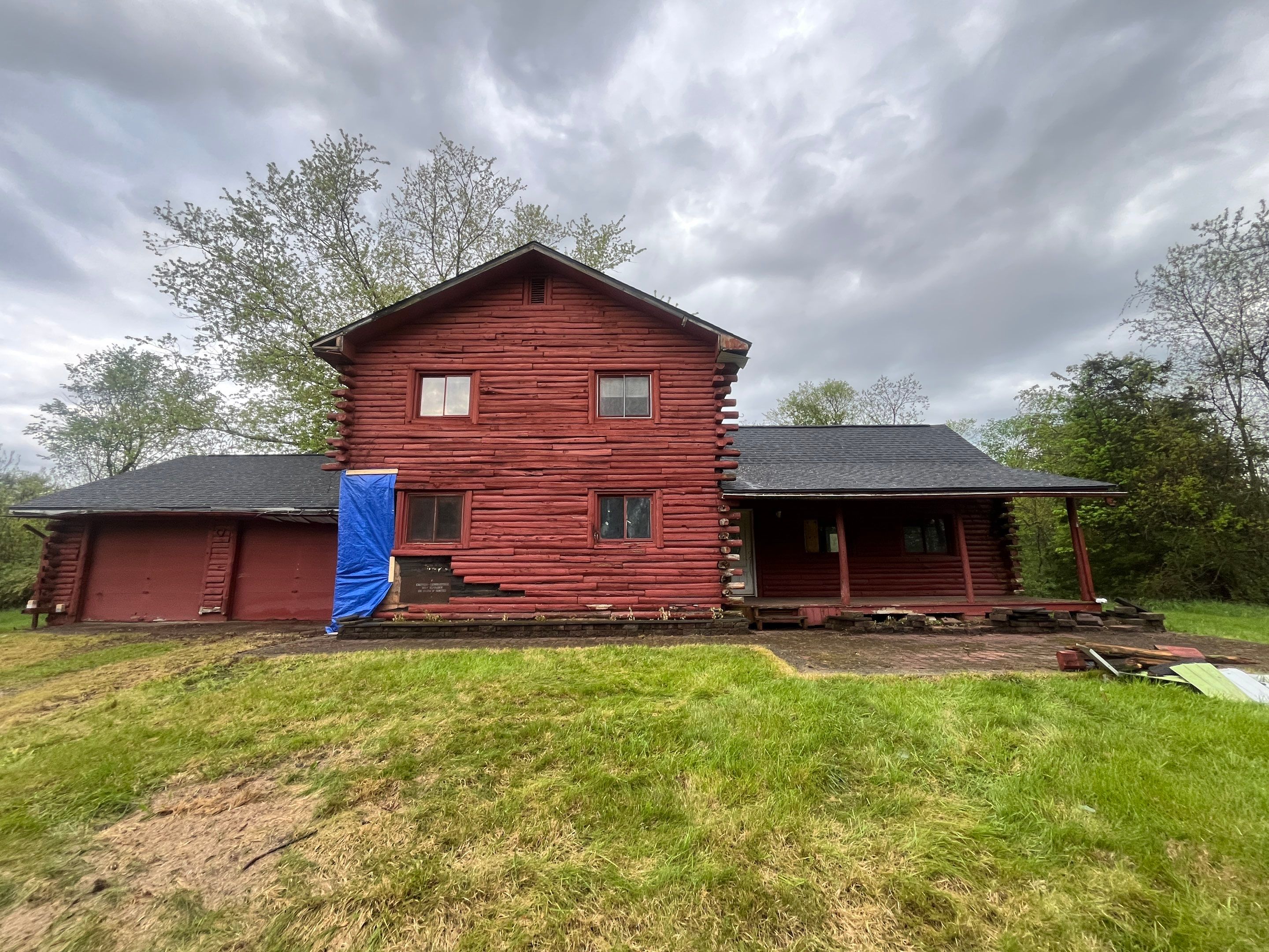Old Farmhouse Remodel by Columbus Roofing Company