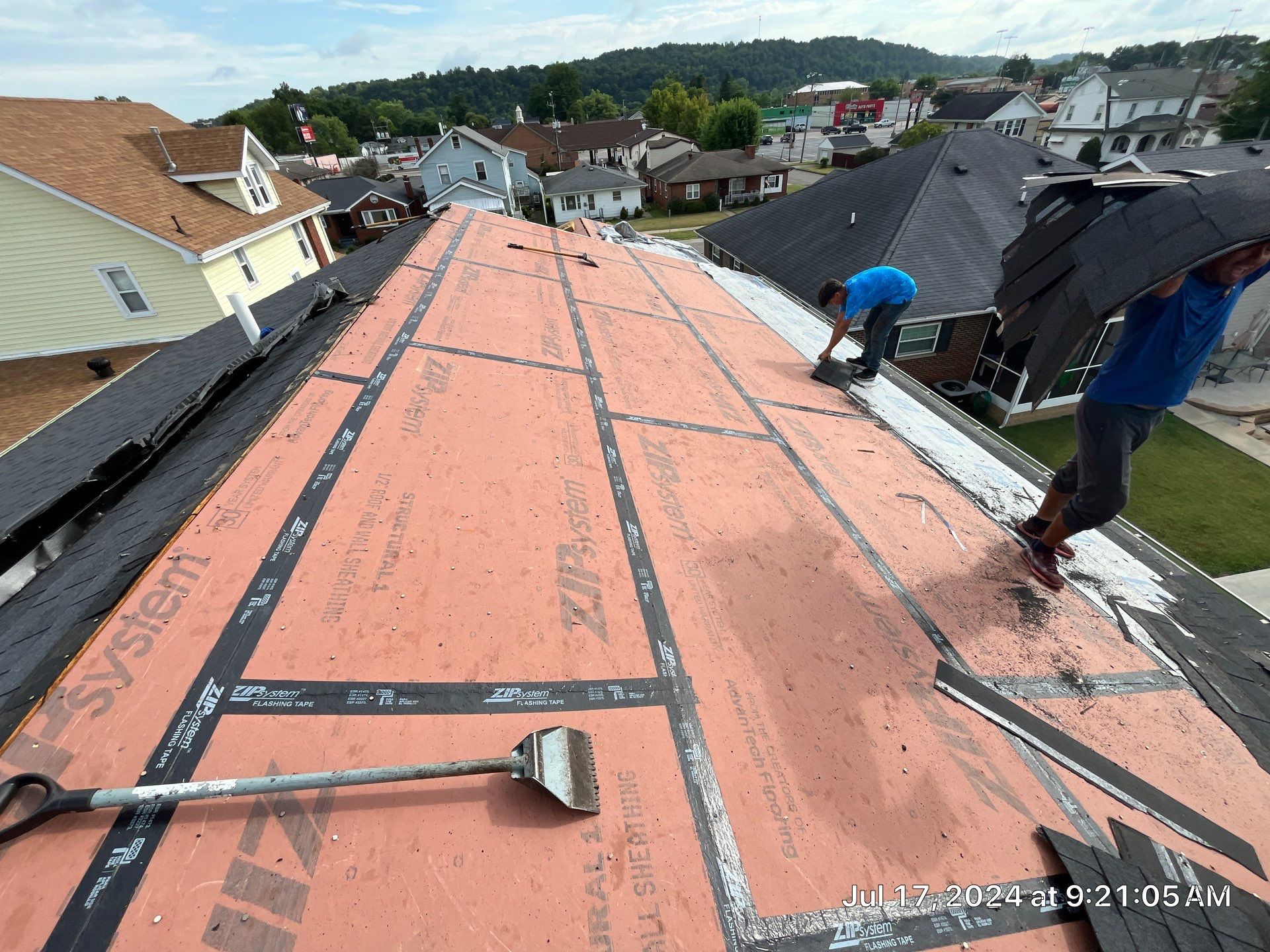Residential Roofing Installation using Certainteed Landmark Pro Shingles by Fahey Roofing + Contracting