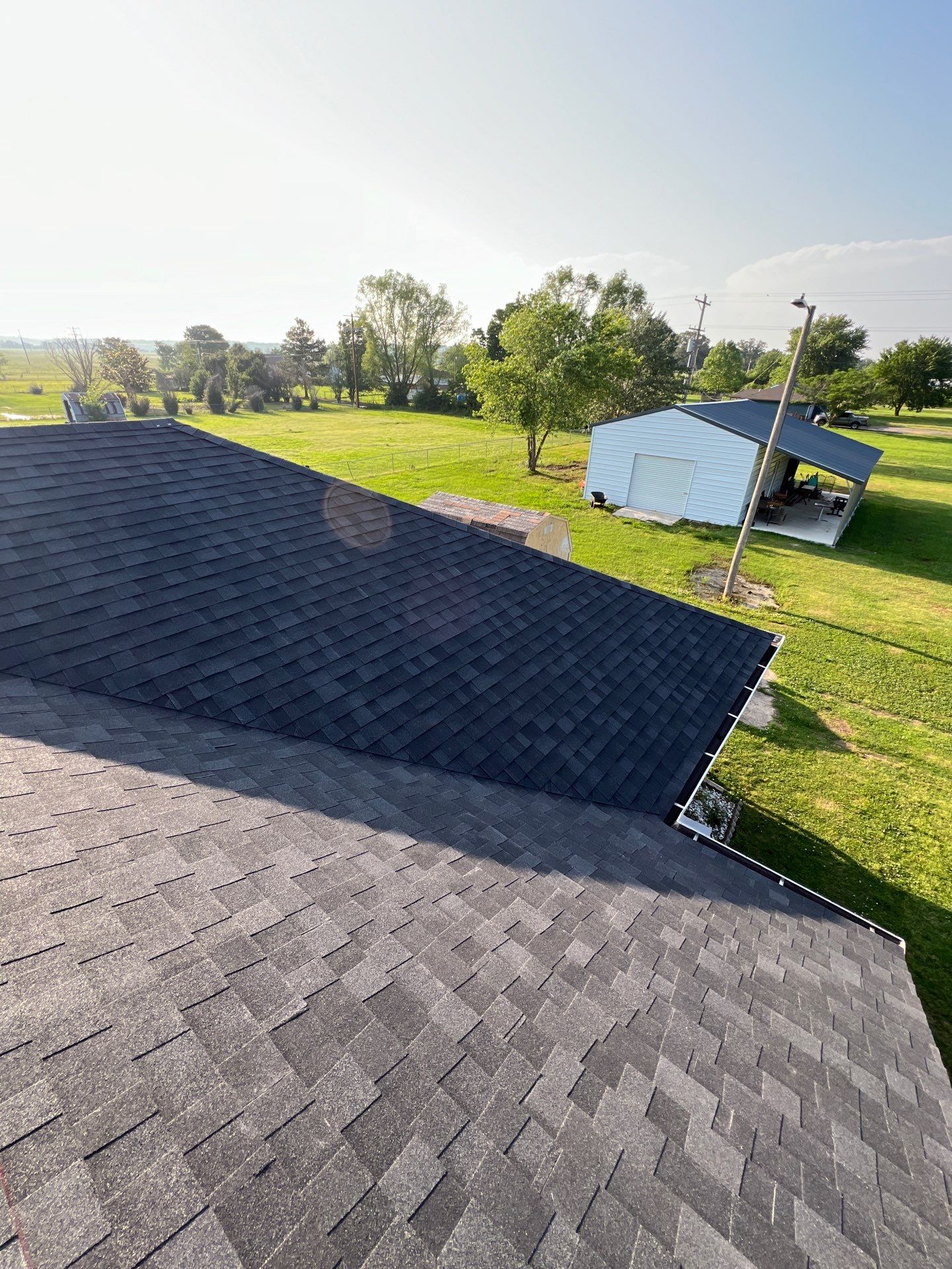 Roof replacement in Panama, OK by In & Out Construction & Remodeling, LLC