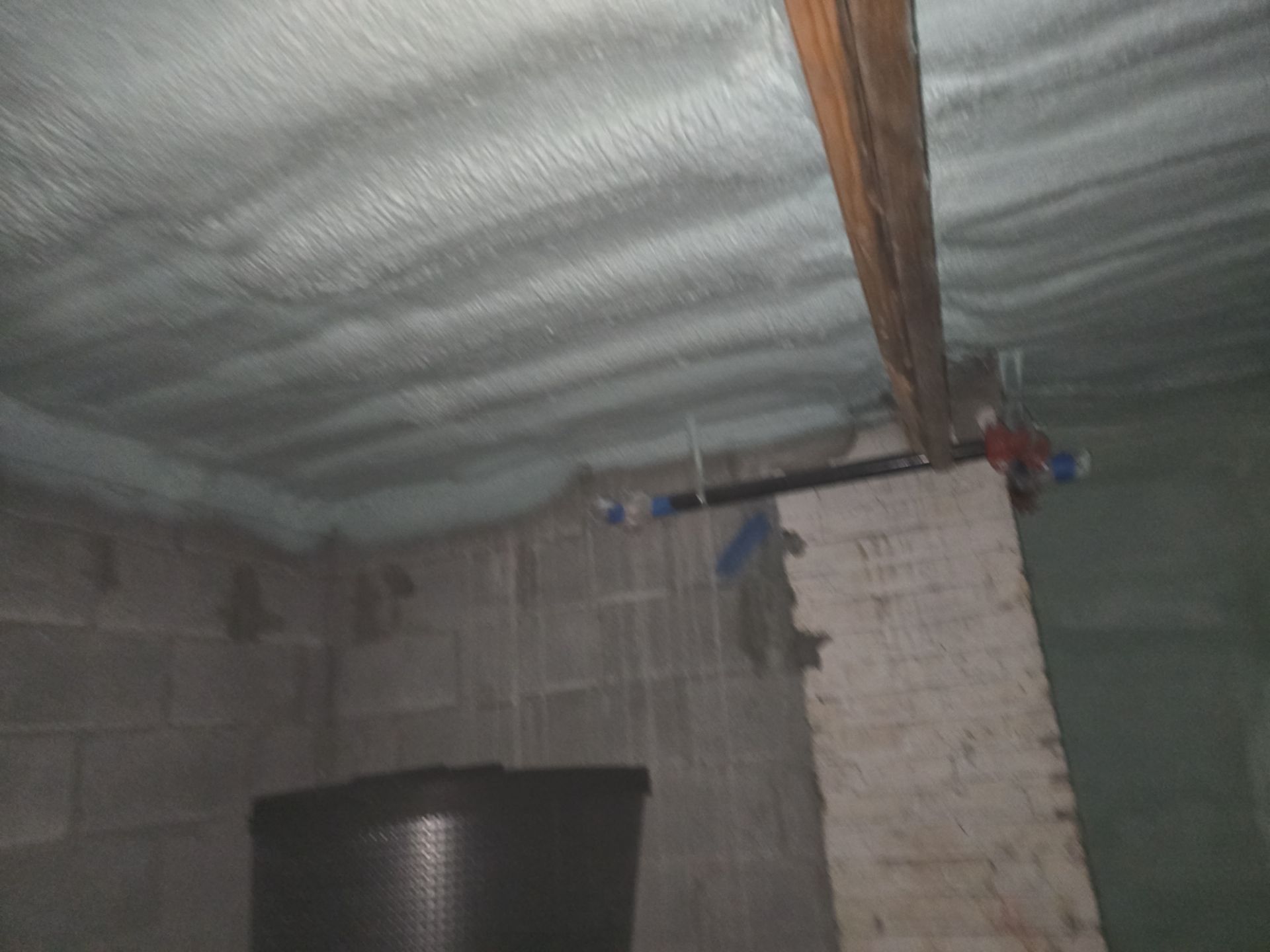 Crawl Space Encapsulation using Closed Cell Spray Foam by NYS Foam & Energy
