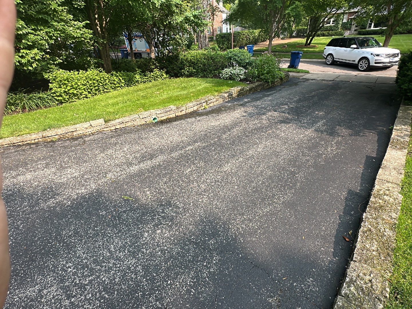 natural stone cleaning using Algaecide, soft wash soap by Northern Power Washing LLC.