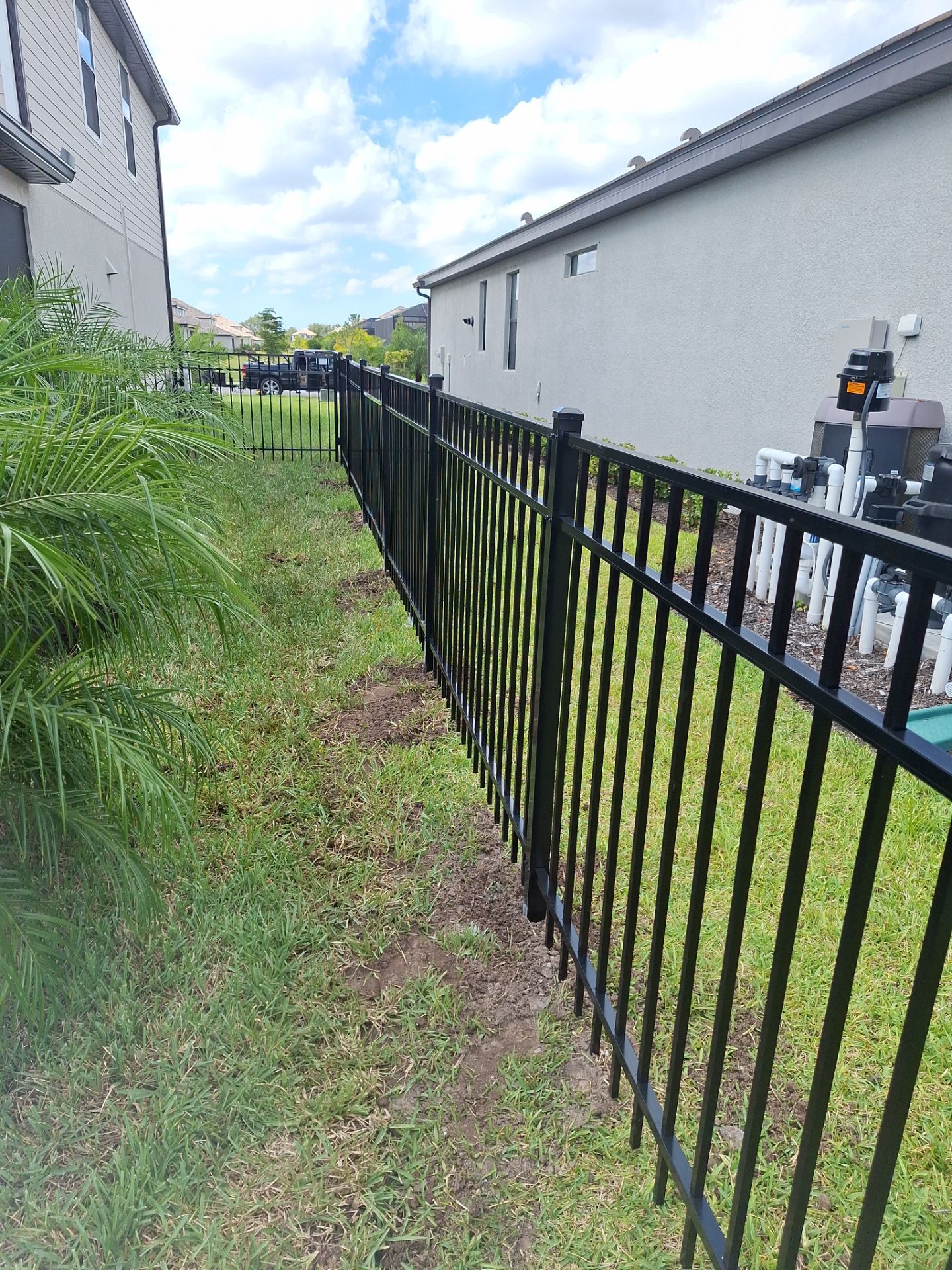 3 Rail Black Aluminum In Lakewood Ranches by Asap fence and gates, LLC