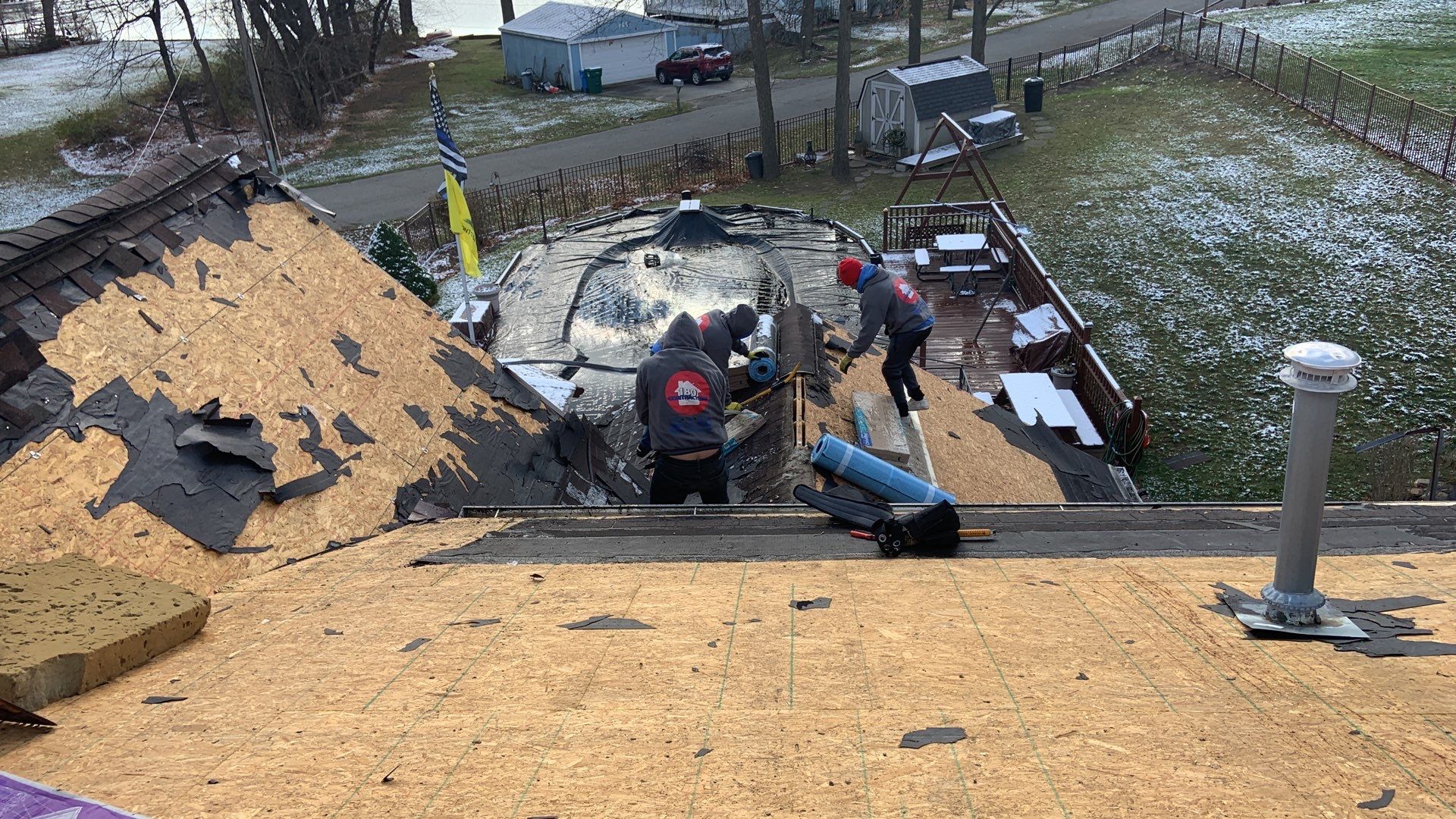 Roof Replacement using CertainTeed Landmark by 180 Contractors
