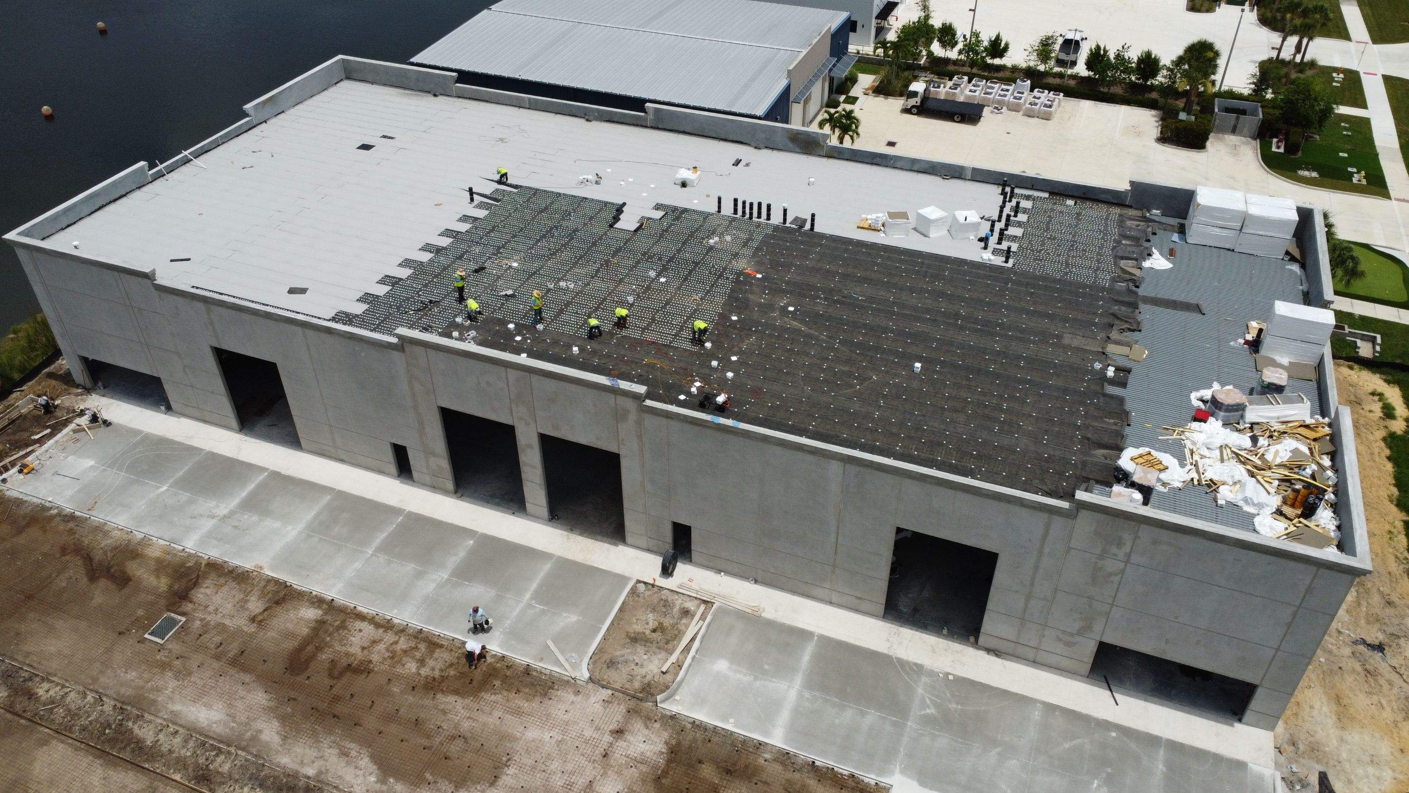 Torch Applied Modified Bitumen Roof Installation by Sailfish Roofing