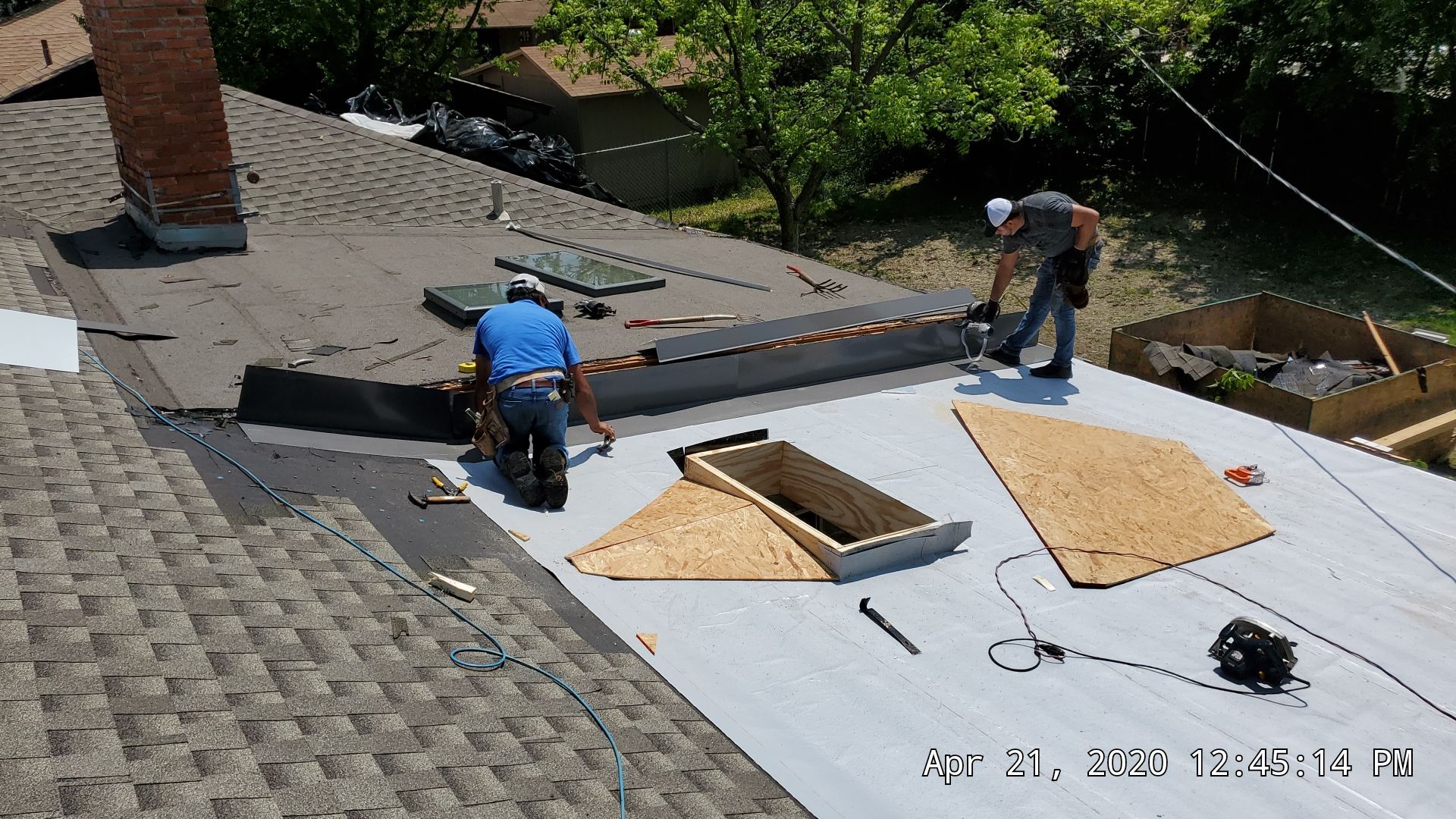 Residential Roofing Installation using Roofing Shingles by Harvey Roofing & Construction