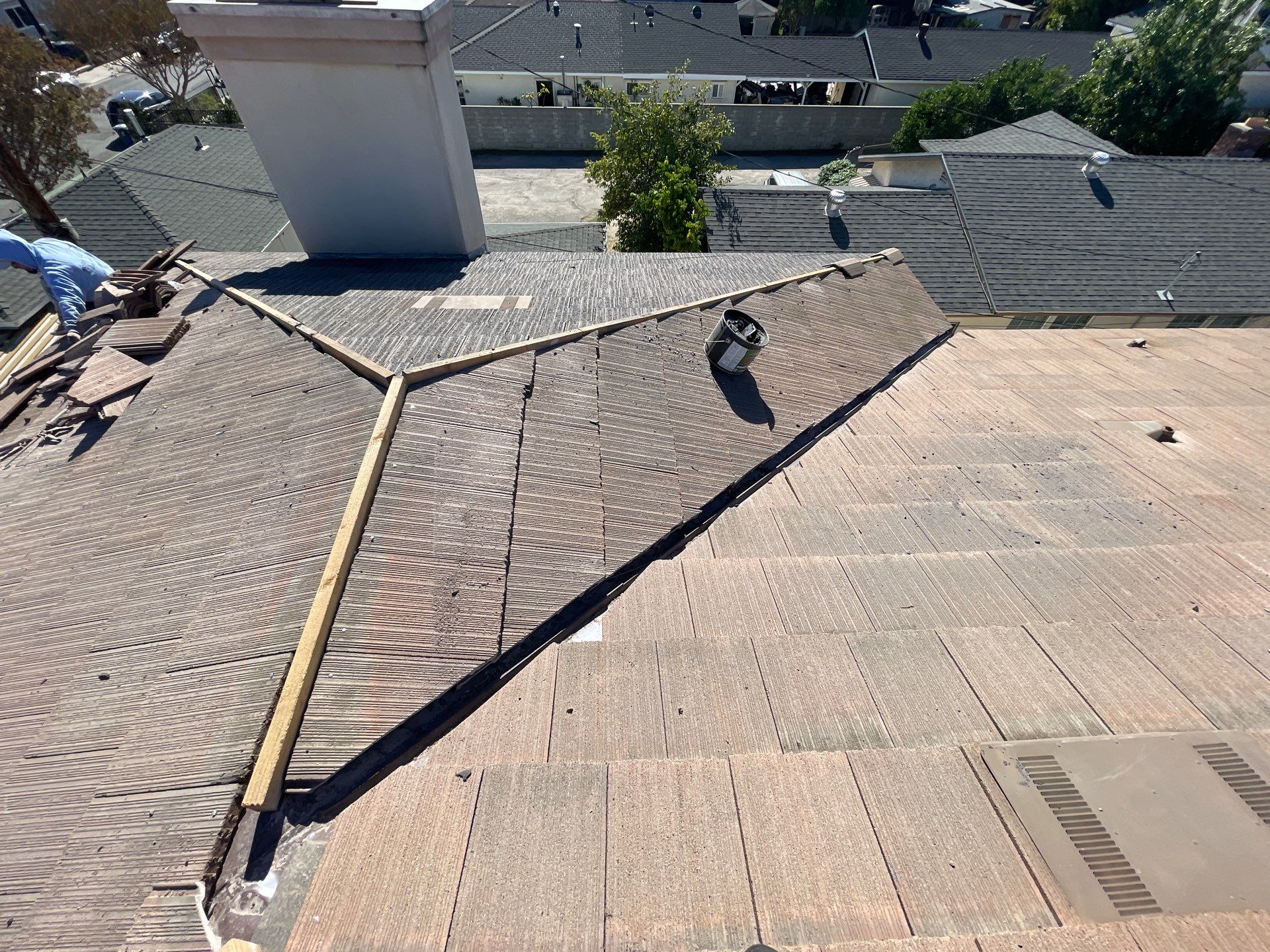 Tile Roof Reset Project - Rosemead CA 91770 by Epic Roof Replacement