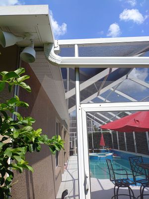 Leaf Guard and Splash Guard System Installation 