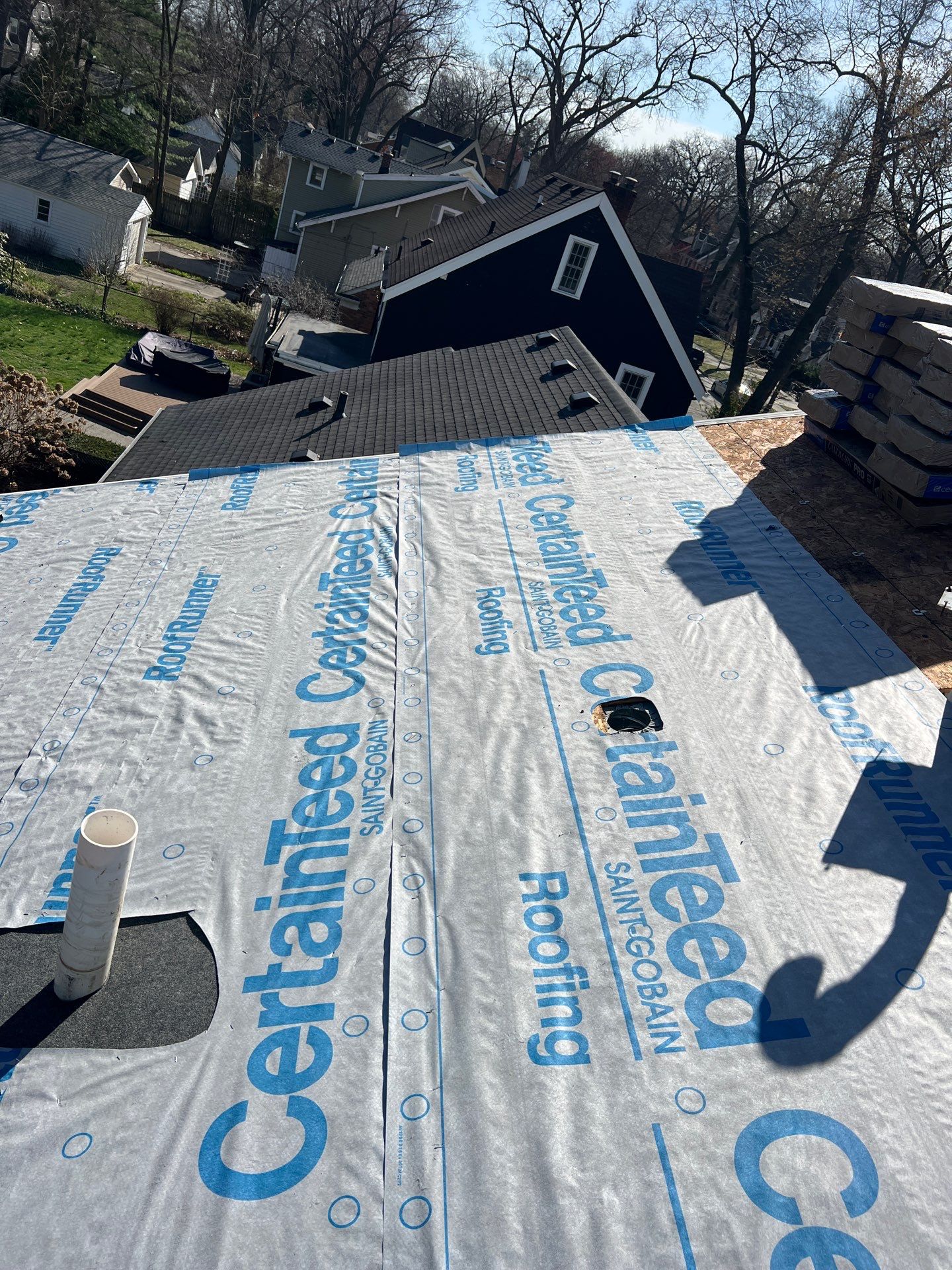 Project in Pleasant Ridge by Eave Roofing
