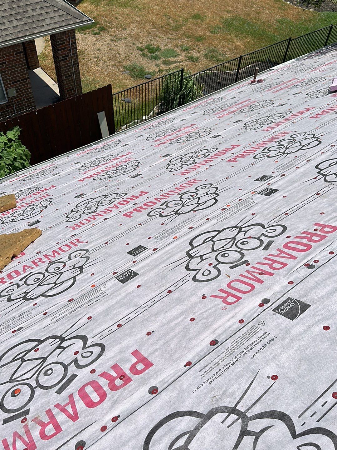 Residential Roofing Installation using Owen's Corning Duration (Lifetime) Shingles by Roof Repair Company