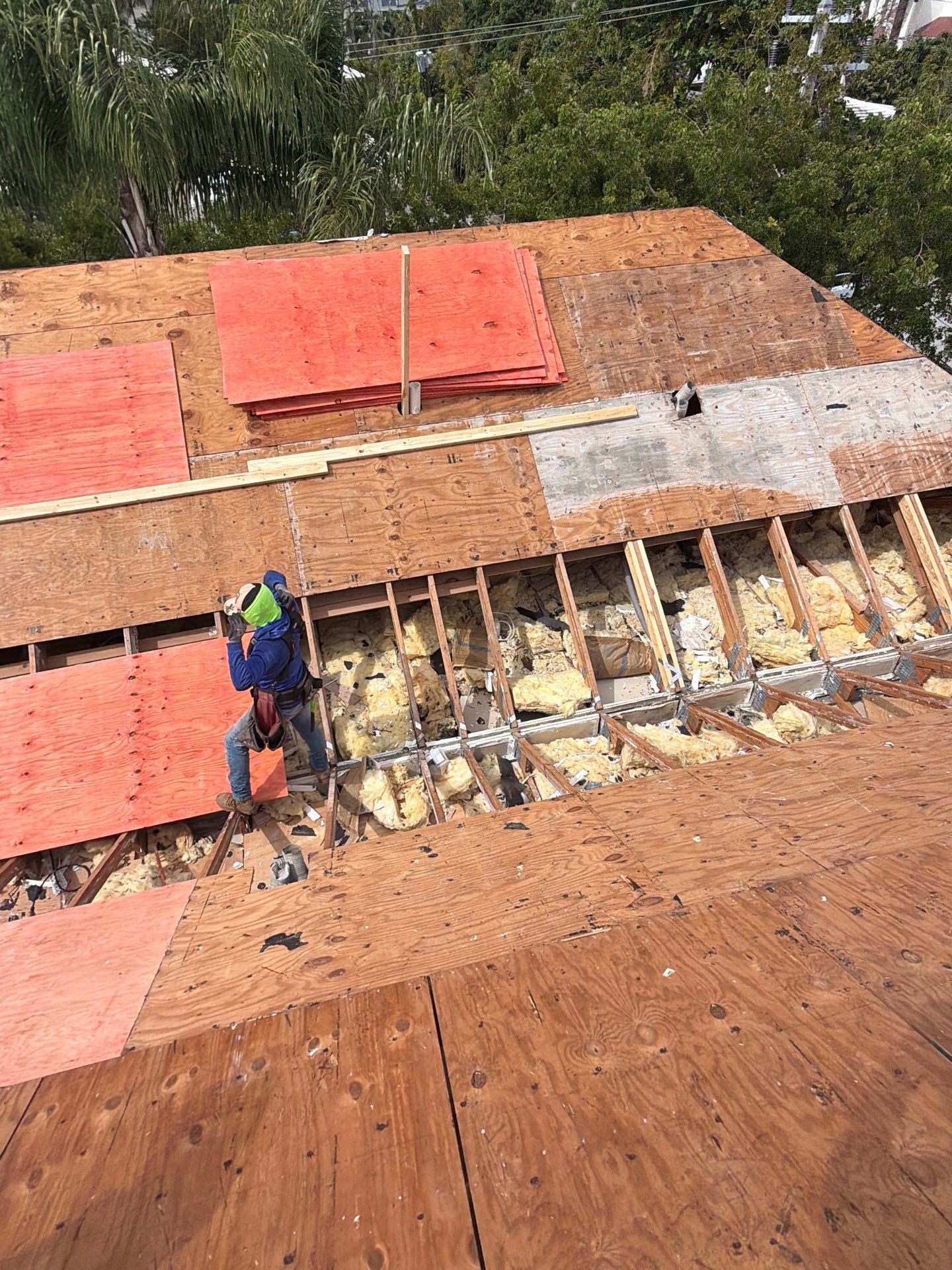 Delray Beach Tile Roof Replacement with Hurricane Strap Reinforcement by Aastro Roofing