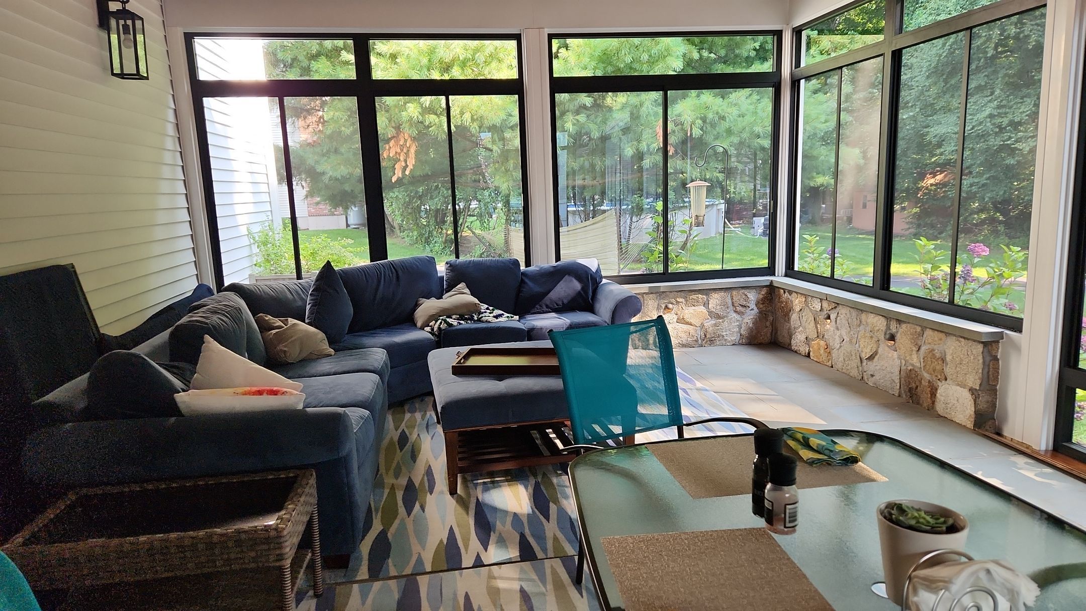 Summer Space Porch Enclosure by DiGiorgi Roofing and Siding Inc