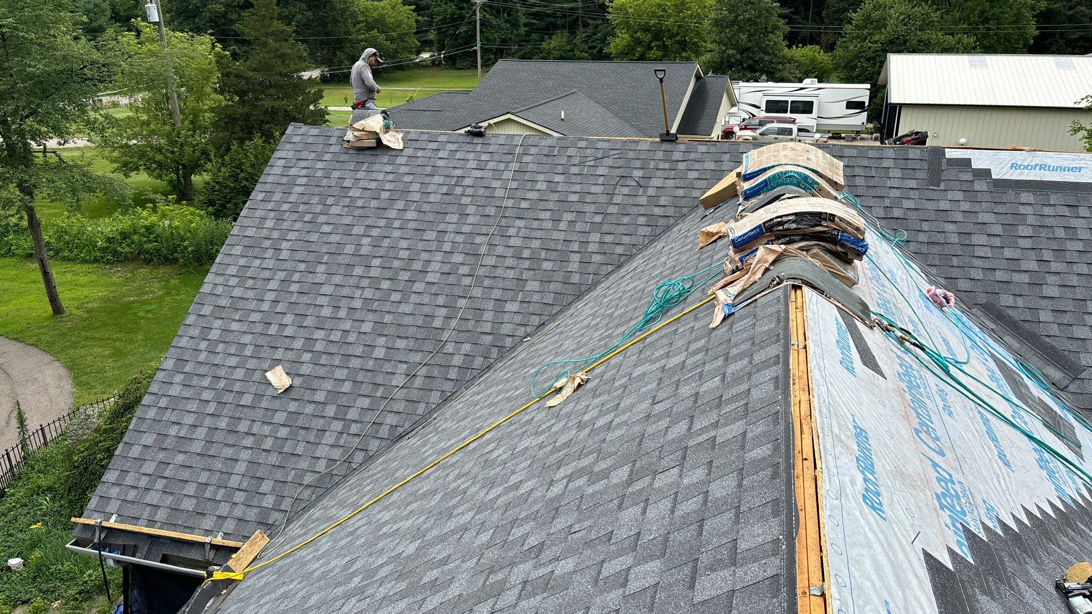Roof Replacement using CertainTeed Landmark by 180 Contractors