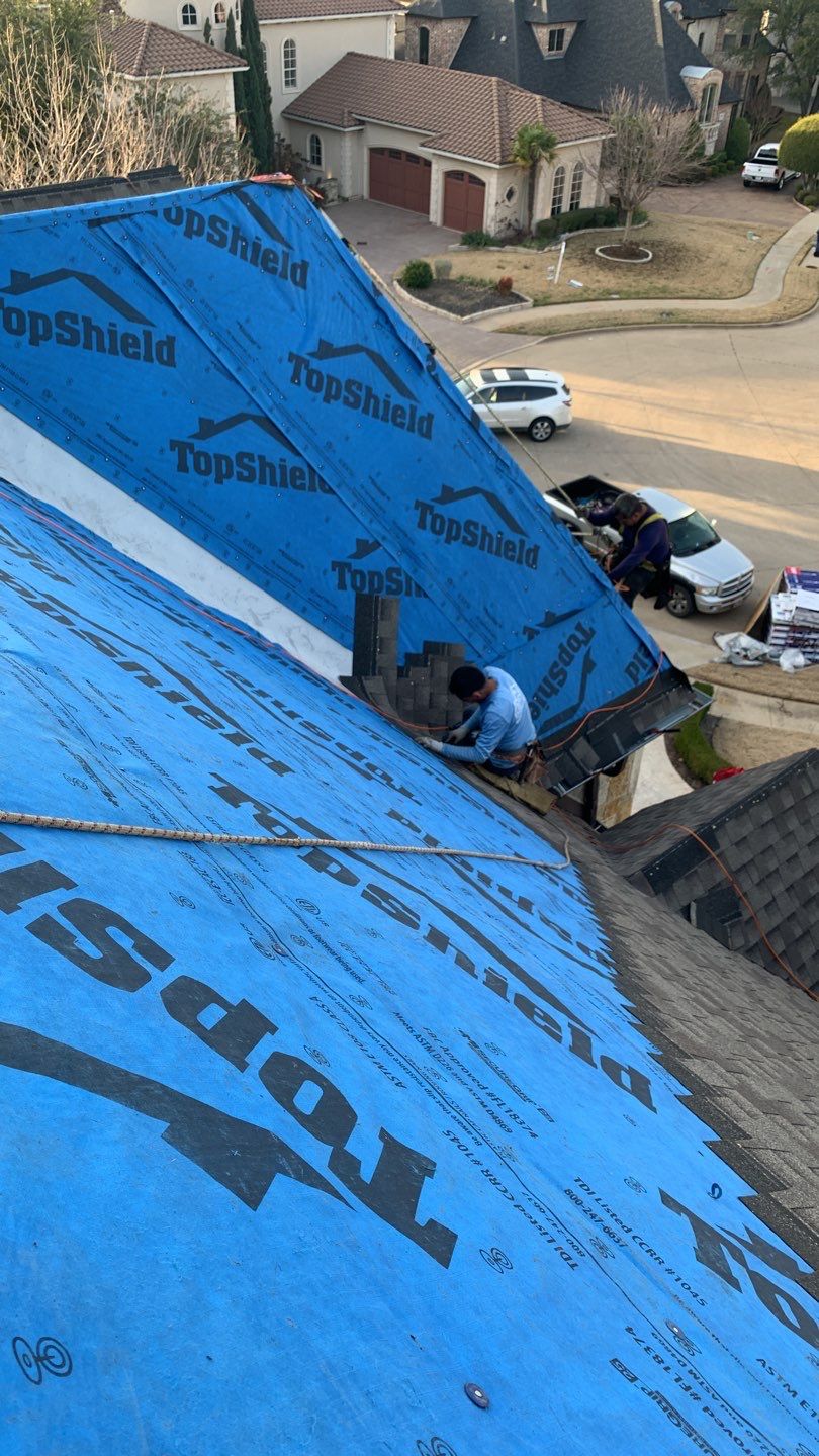 Full Roof Replacement On Beautiful Home in McKinney Texas by Elite Roofing LLC