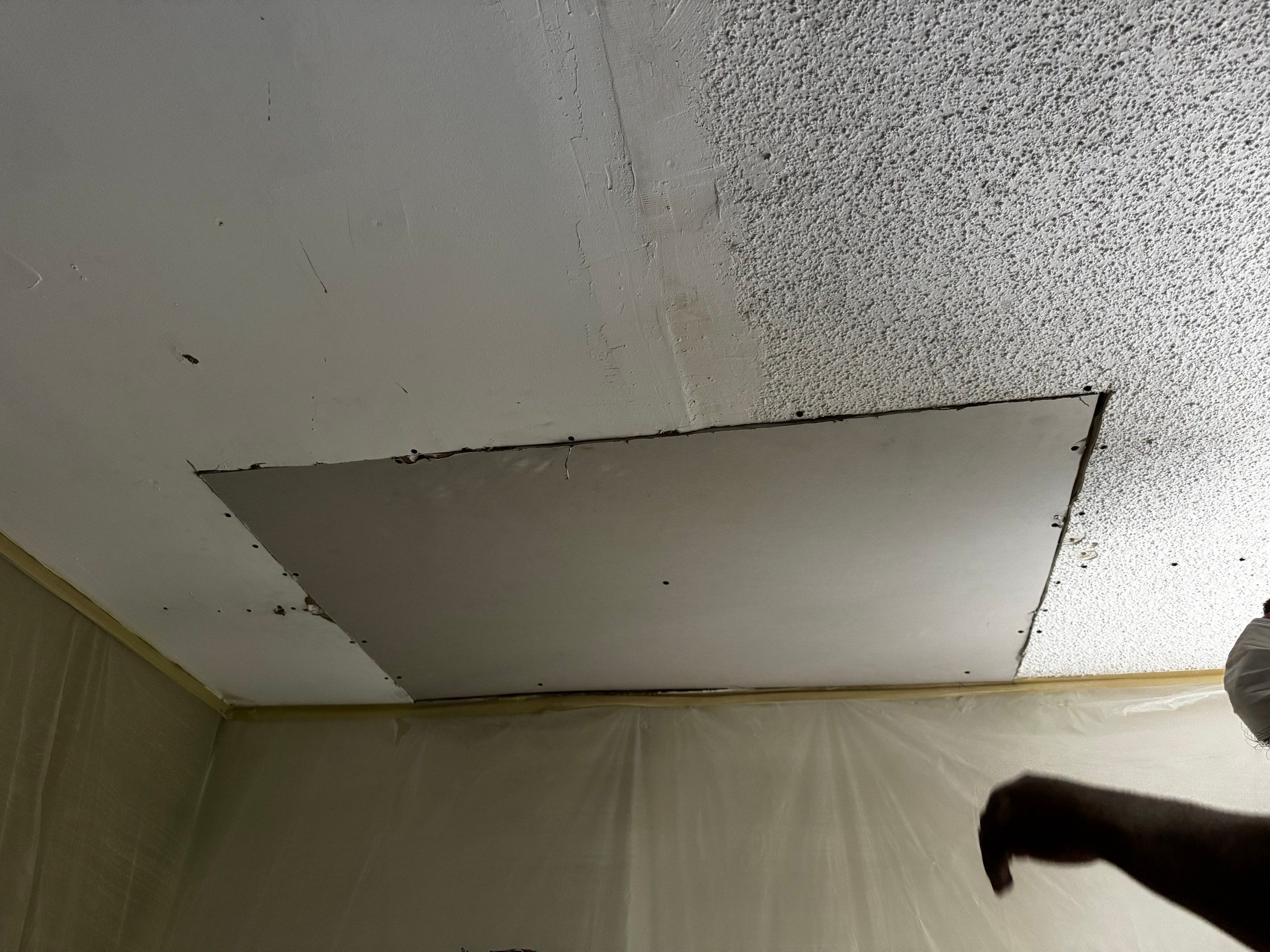 Townhome Ceiling Damage in Decatur, GA by PGP Surface Solutions, LLC