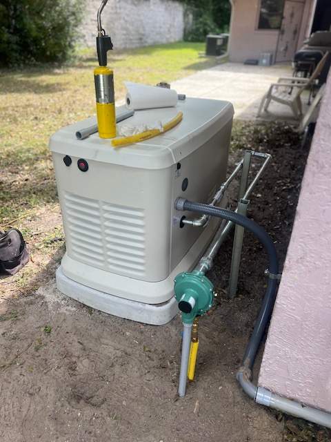 Installation of a 26 kw Generac Whole-Home Standby Generator and 200Amp Automatic Transfer Switch by Smartron Electric