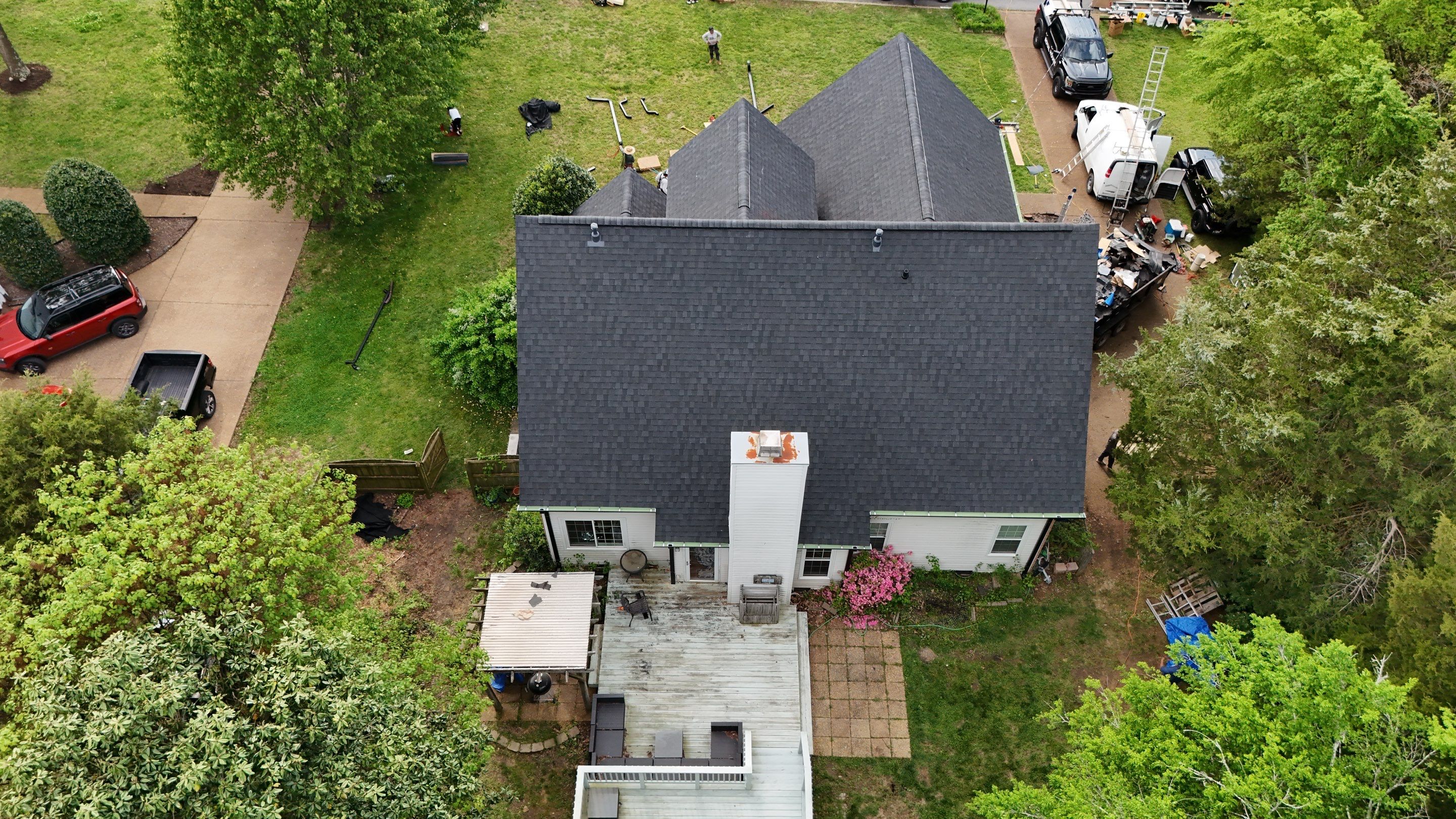 Charcoal Black Re-Roof by Royal House LLC