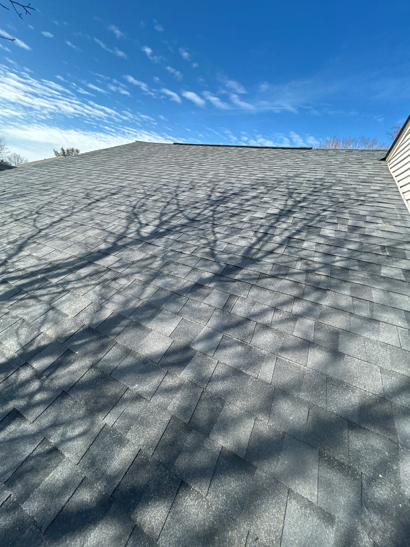 Burke: Residential Roof Replacement with CertainTeed Landmark Pro in Max Def Moire Black by RM Banning, Inc.