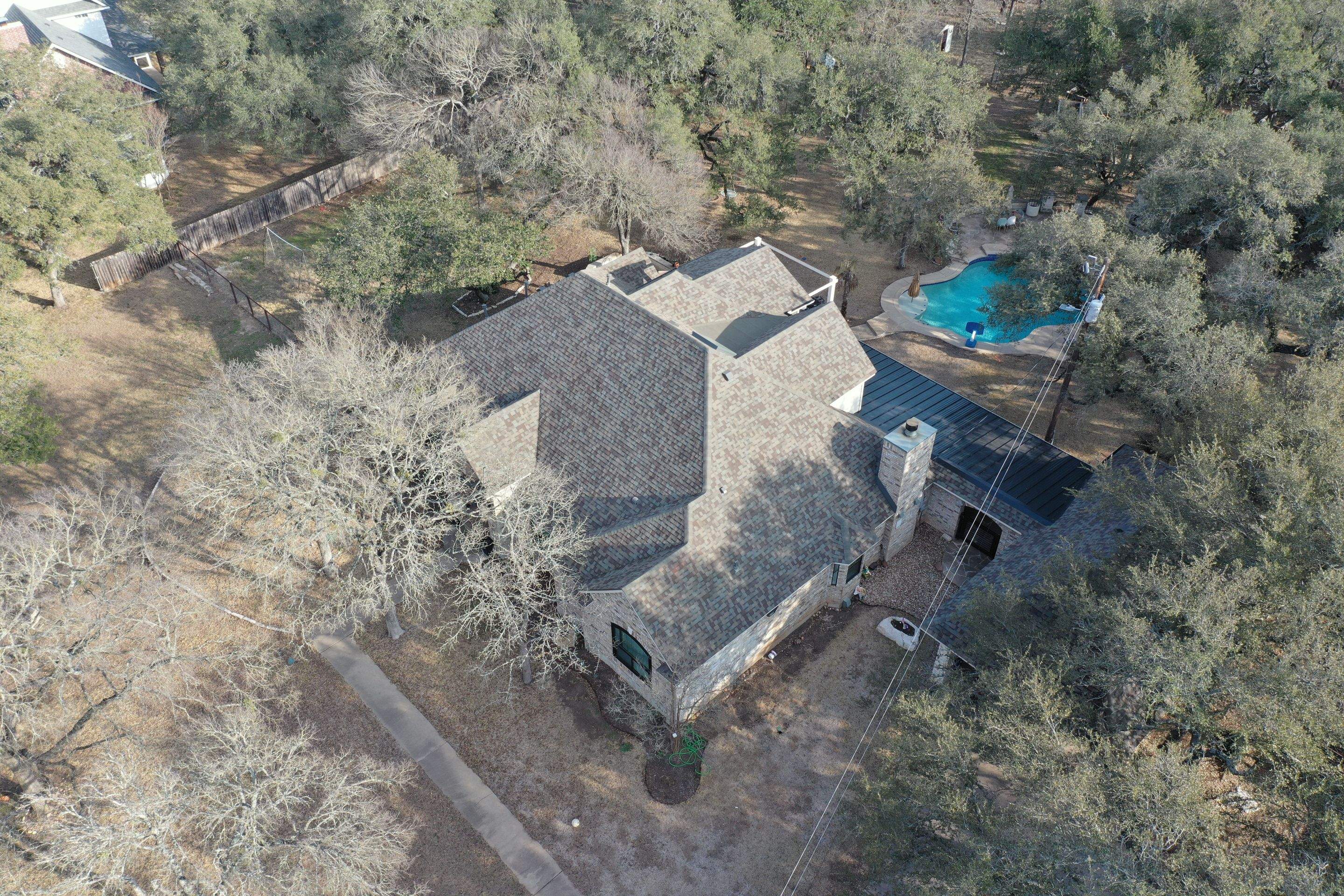 Residential Roof Replacement using Owens Corning Duration by Action Exteriors Austin