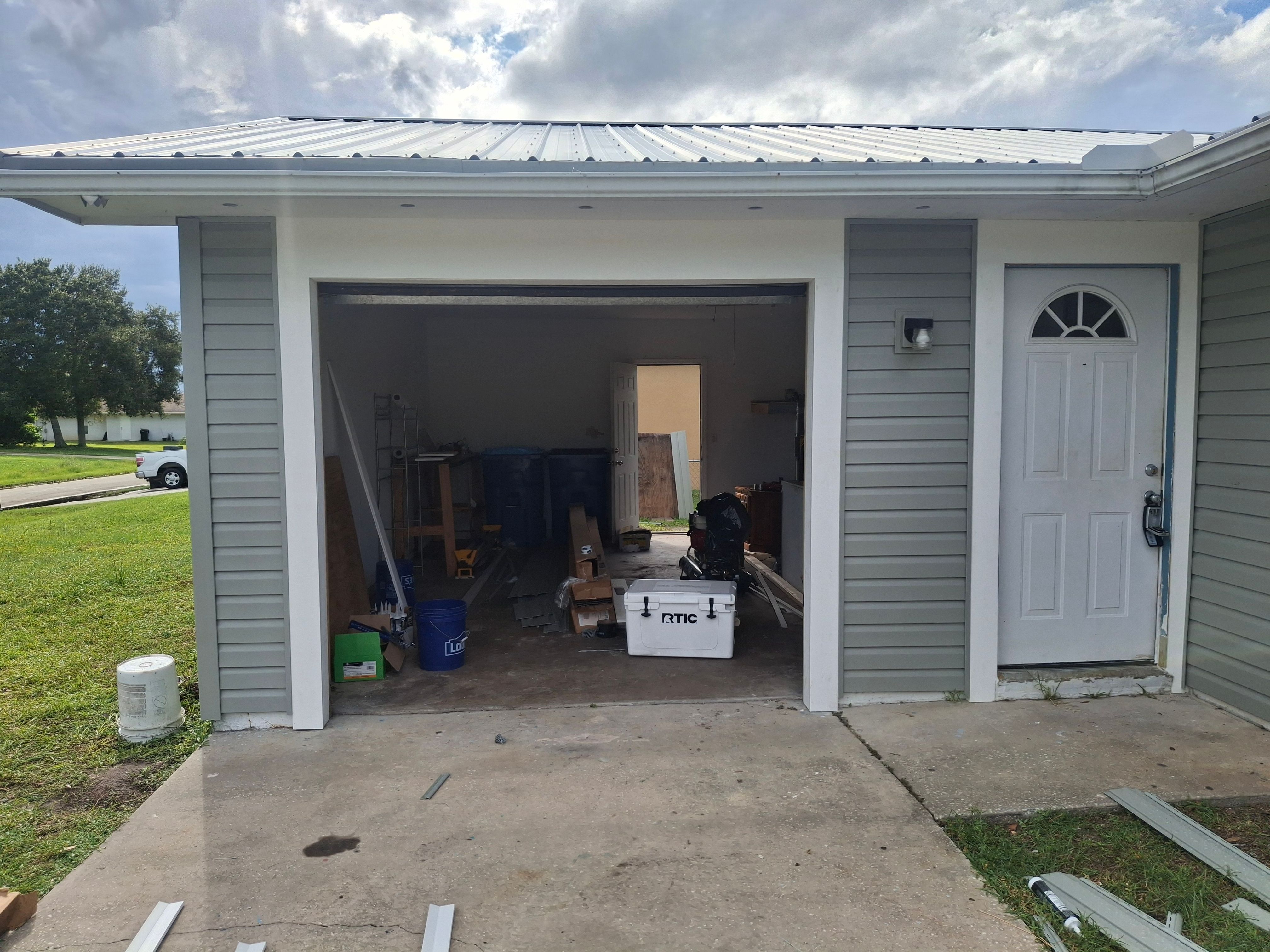 Vinyl Siding Installation and Structural Wood Rot Repair in Palm Bay by Florida Roofing and Renovations Inc.