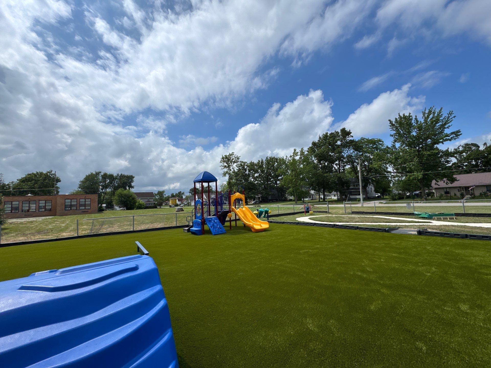 Playground Grass in Portland, IN by ForeverLawn NEIN/INDY