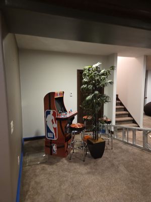 Custom Interior Painting for Basement Theater and Bedrooms in Sioux Falls