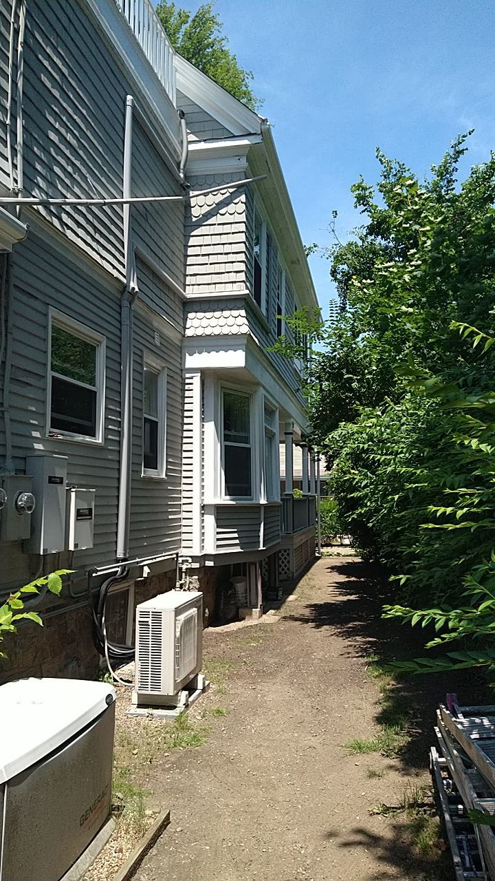 Newport, RI Gutter Installation using 4x5 FiberGlass Gutter by Gutter Pro Enterprises