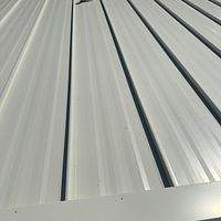 24ga 1.5" Mechanical Seam Solar White