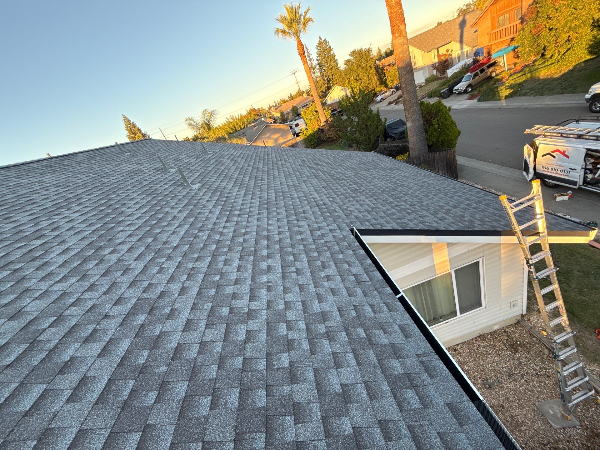 Residential Reroof using GAF by Nextop Roofing