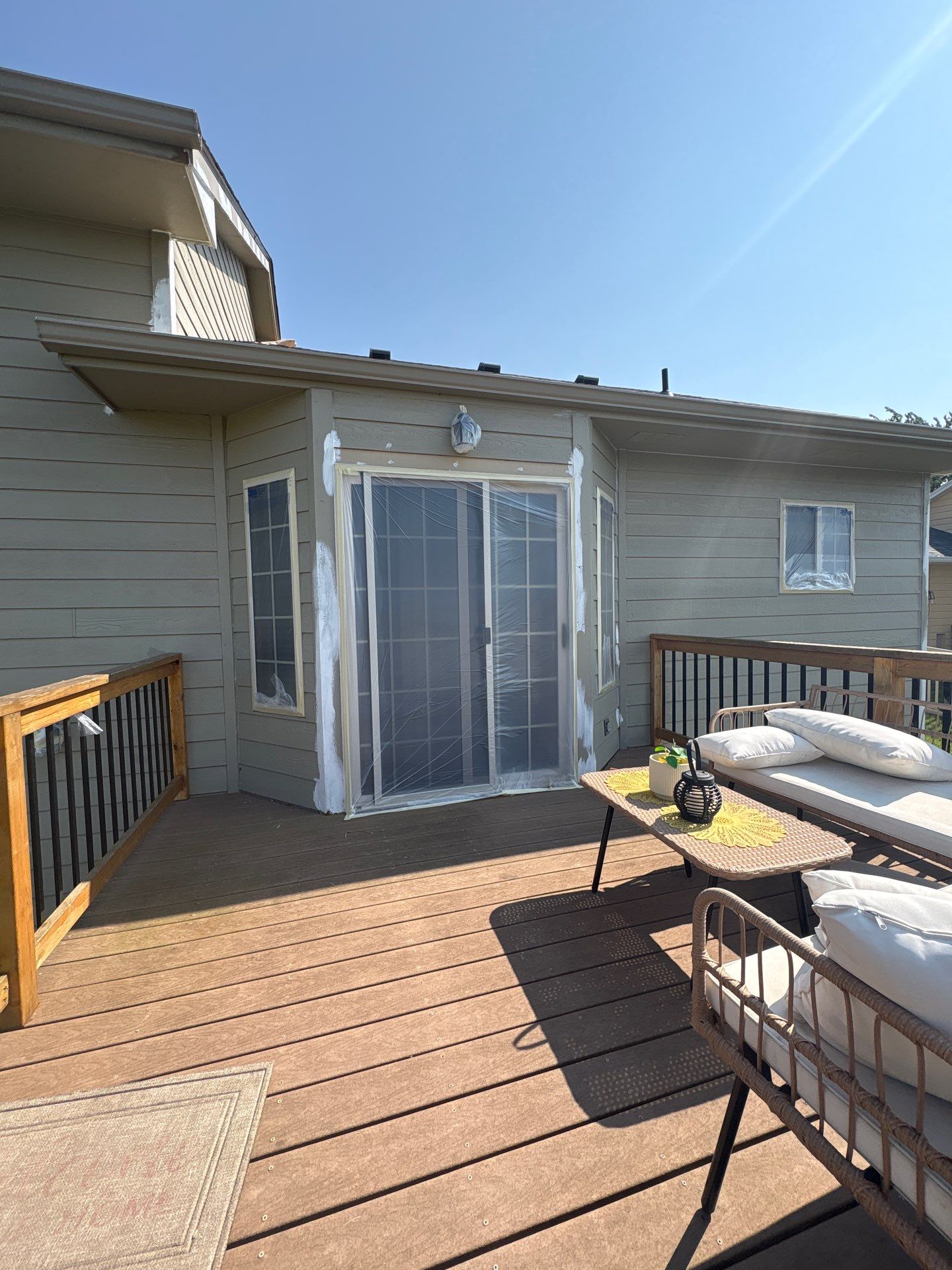 Residential Exterior Painting and Siding Refresh in Sioux Falls by Select Painting, Coatings & Garage Cabinets