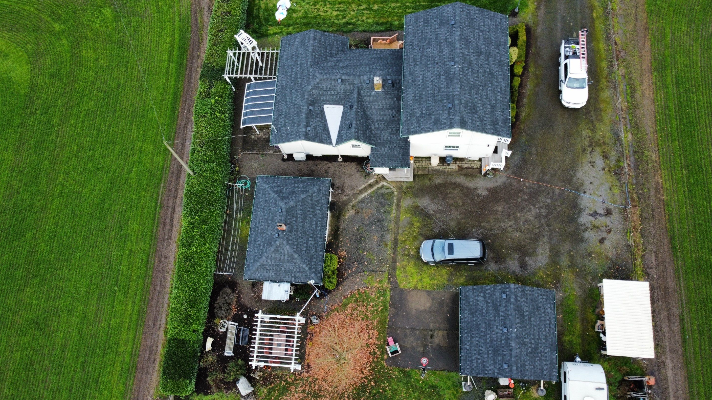 Residential Roofing Installation using IKO Dynasty (Color: Granite Black) by Orezona Building & Roofing Company, Inc.
