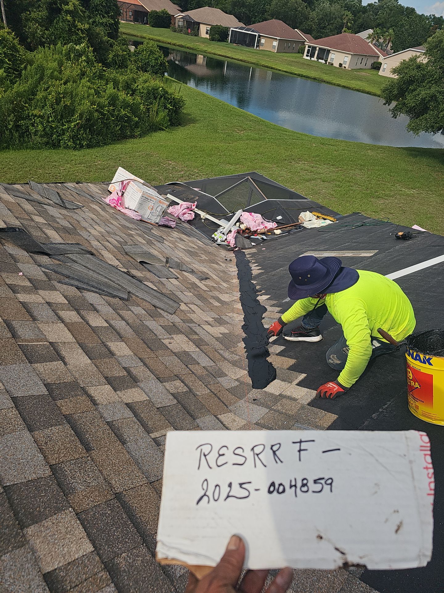 Project in New Port Richey 34654 by Mitchell Roofing Company LLC 