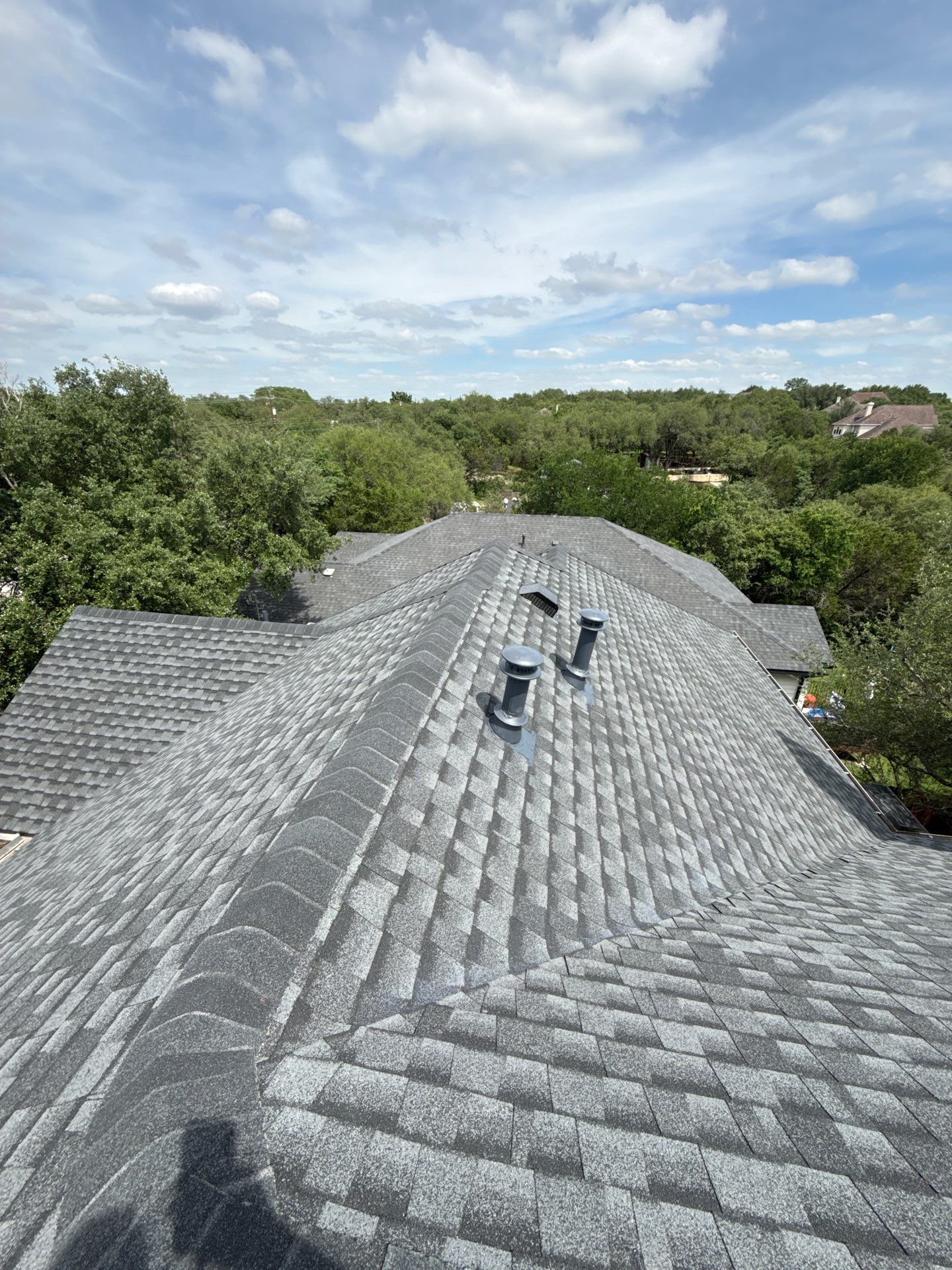 Residential Roof Replacement using GAF - UHDZ - Charcoal by Action Exteriors Austin