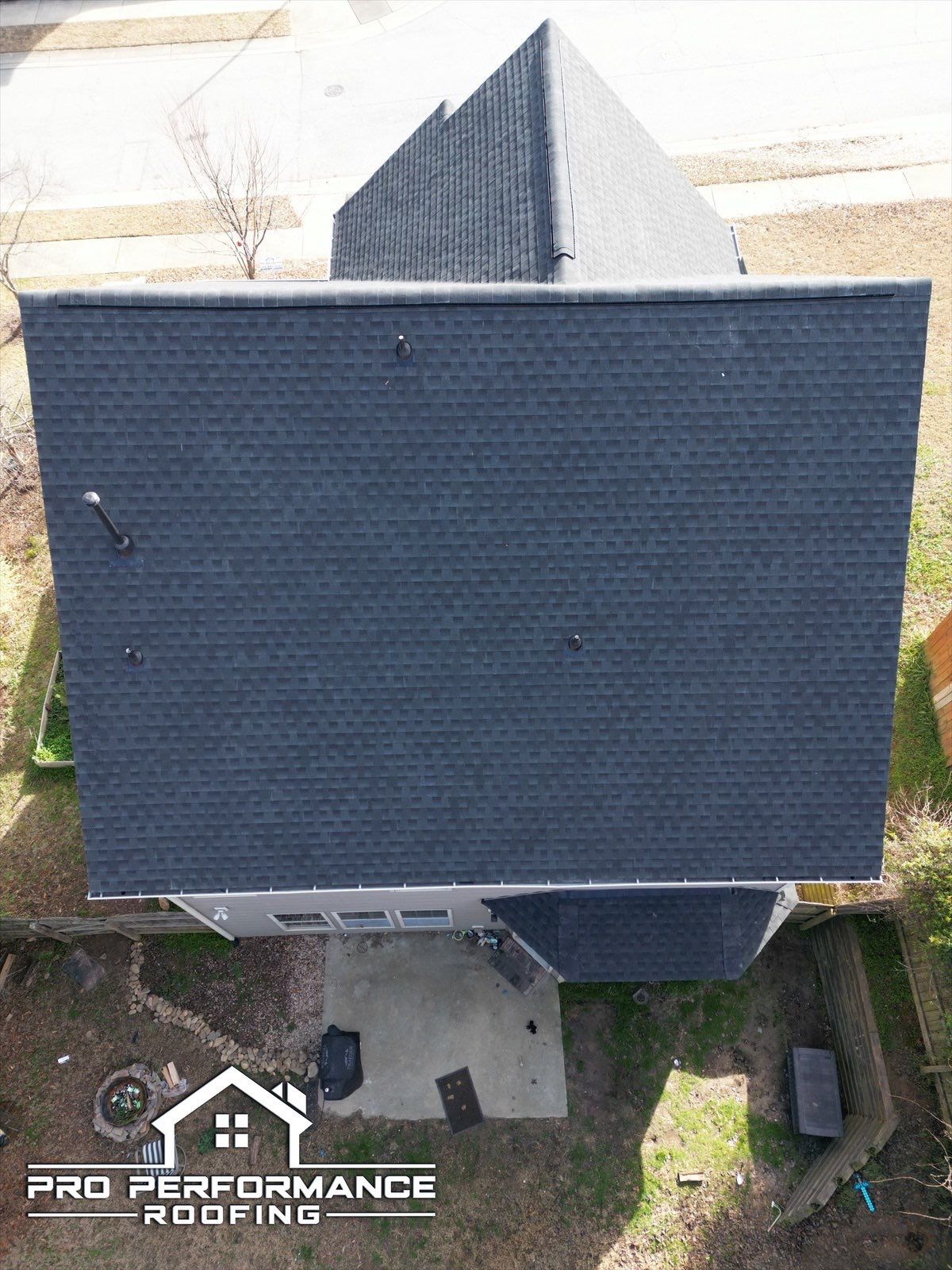 Project in Fuquay-Varina- GAF Timberline HDZ Charcoal by Pro Performance Roofing