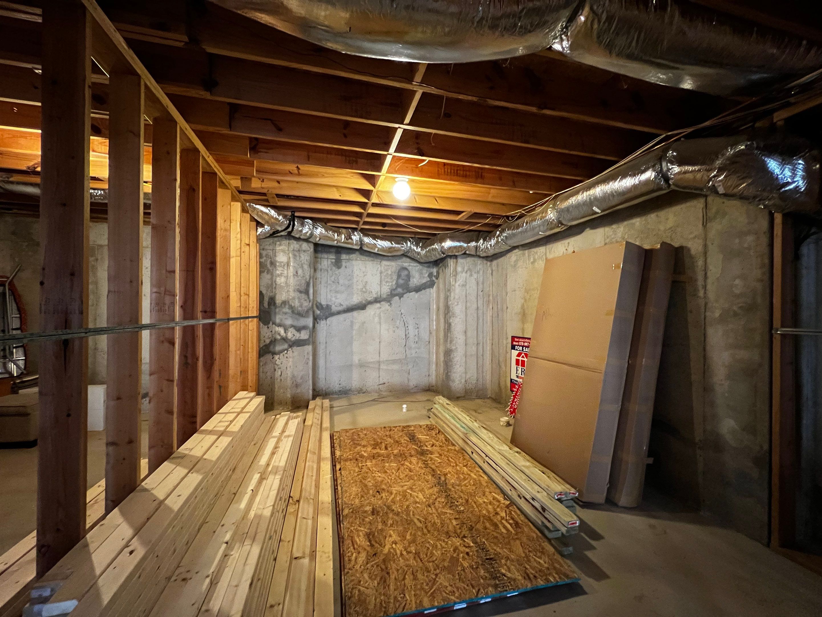 Custom Basement Remodeling With Home Theater and Bar in Woodstock by Swift Home Renovations