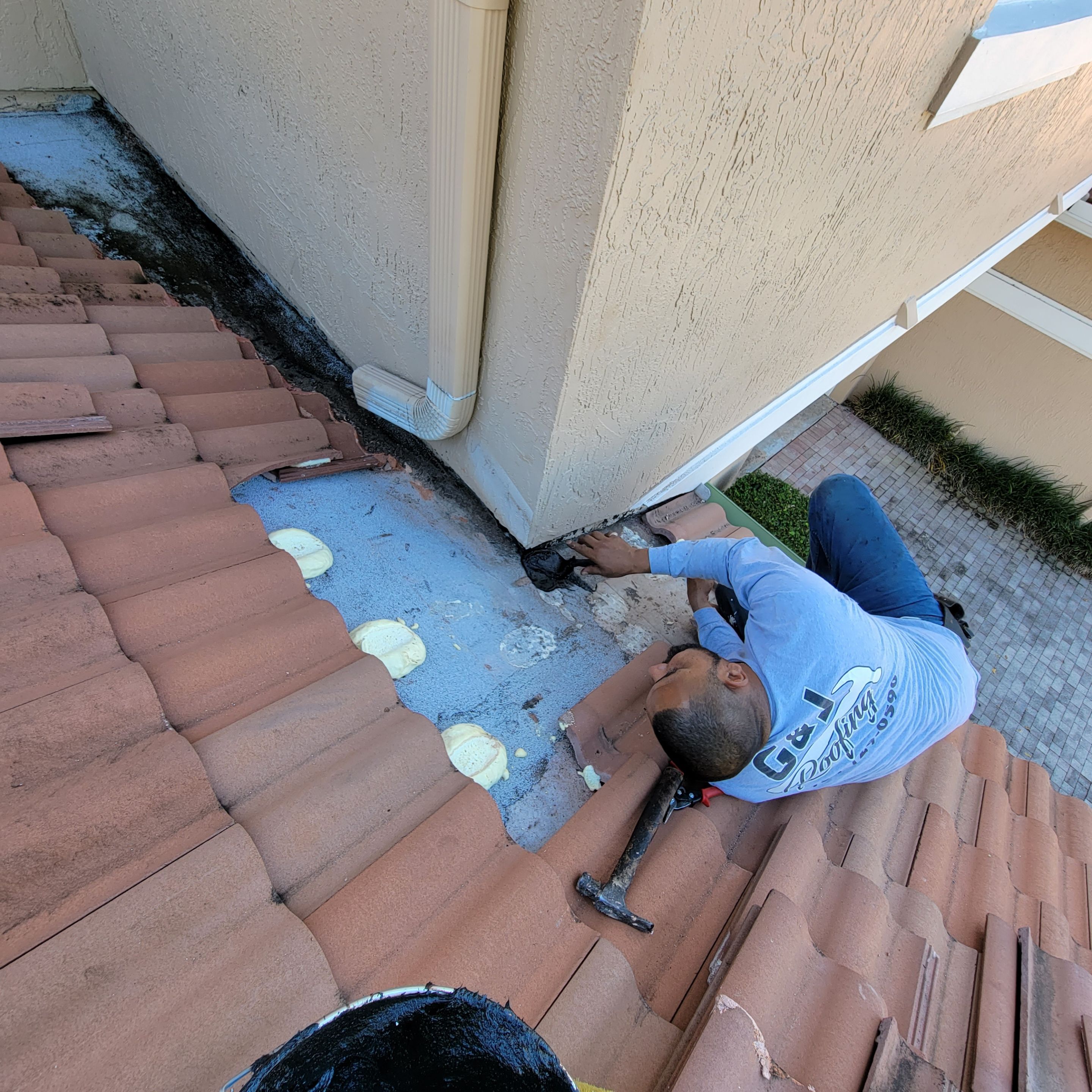 Villa Sonrisa Dr., Boca Raton, FL by G&J Roofing 