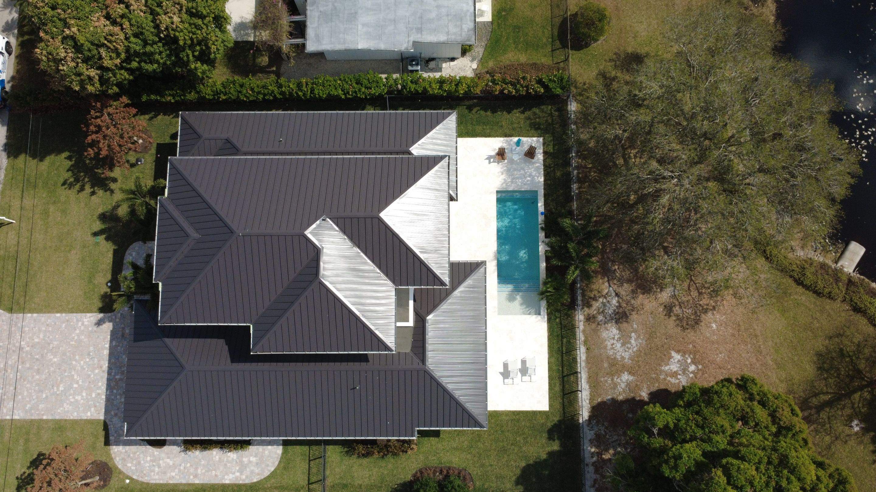 Kynar (Color Coated) Standing Seam Metal Roof Installation by Sailfish Roofing