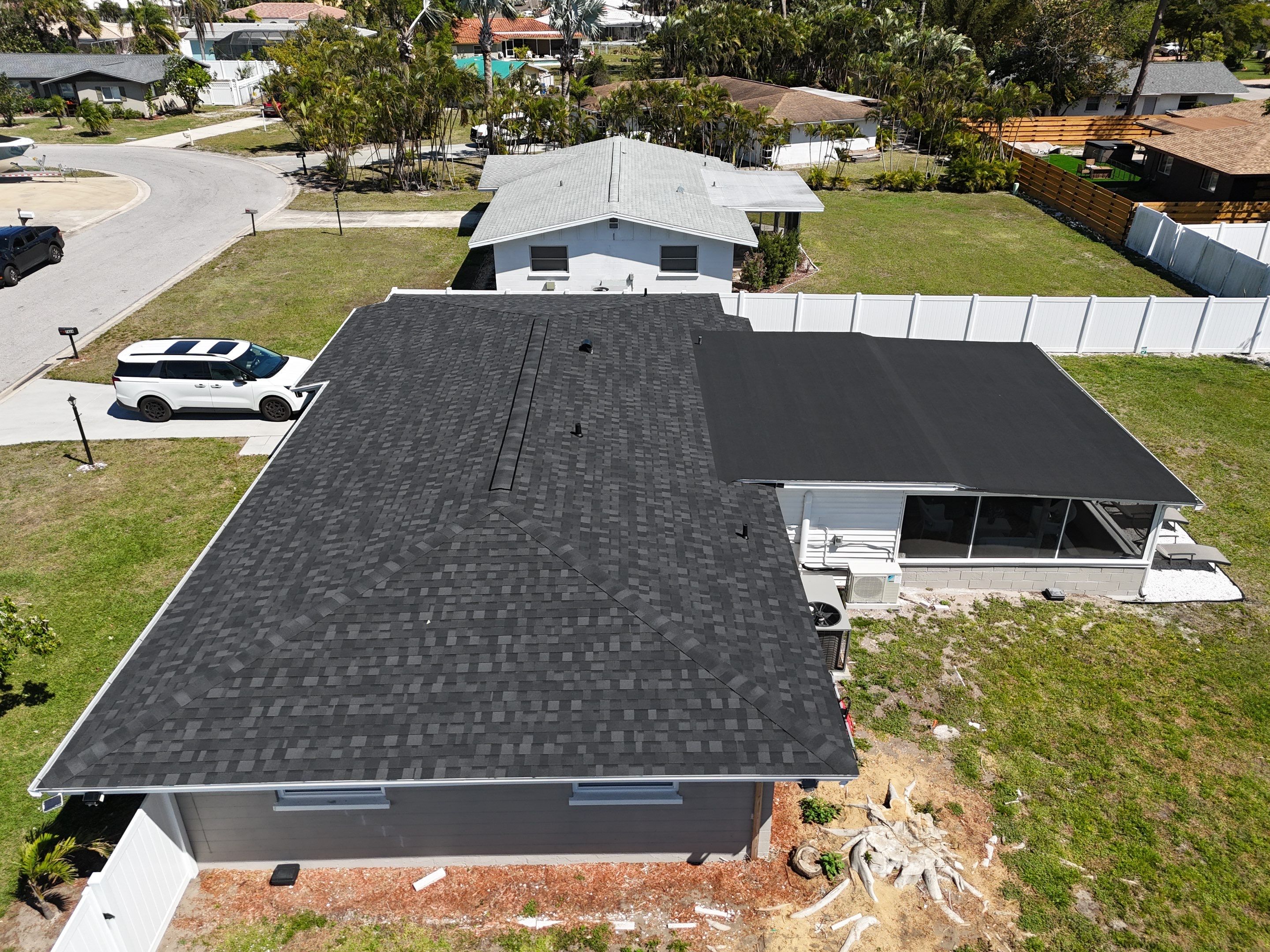 Roof Replacement in Sarasota FL. by Steadfast Roofing 