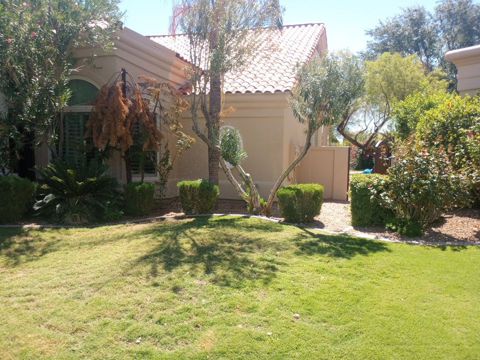 Exterior Painting Job in Scottsdale by Crash of Rhinos Painting & Garage Floors