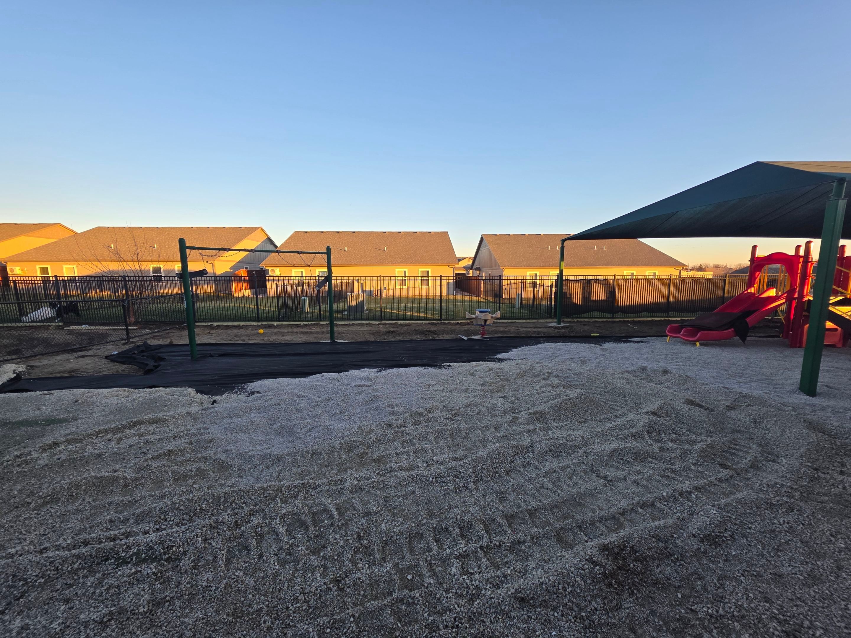 Primrose of East Wichita Daycare Playground Renovation by Southwest Greens Midwest