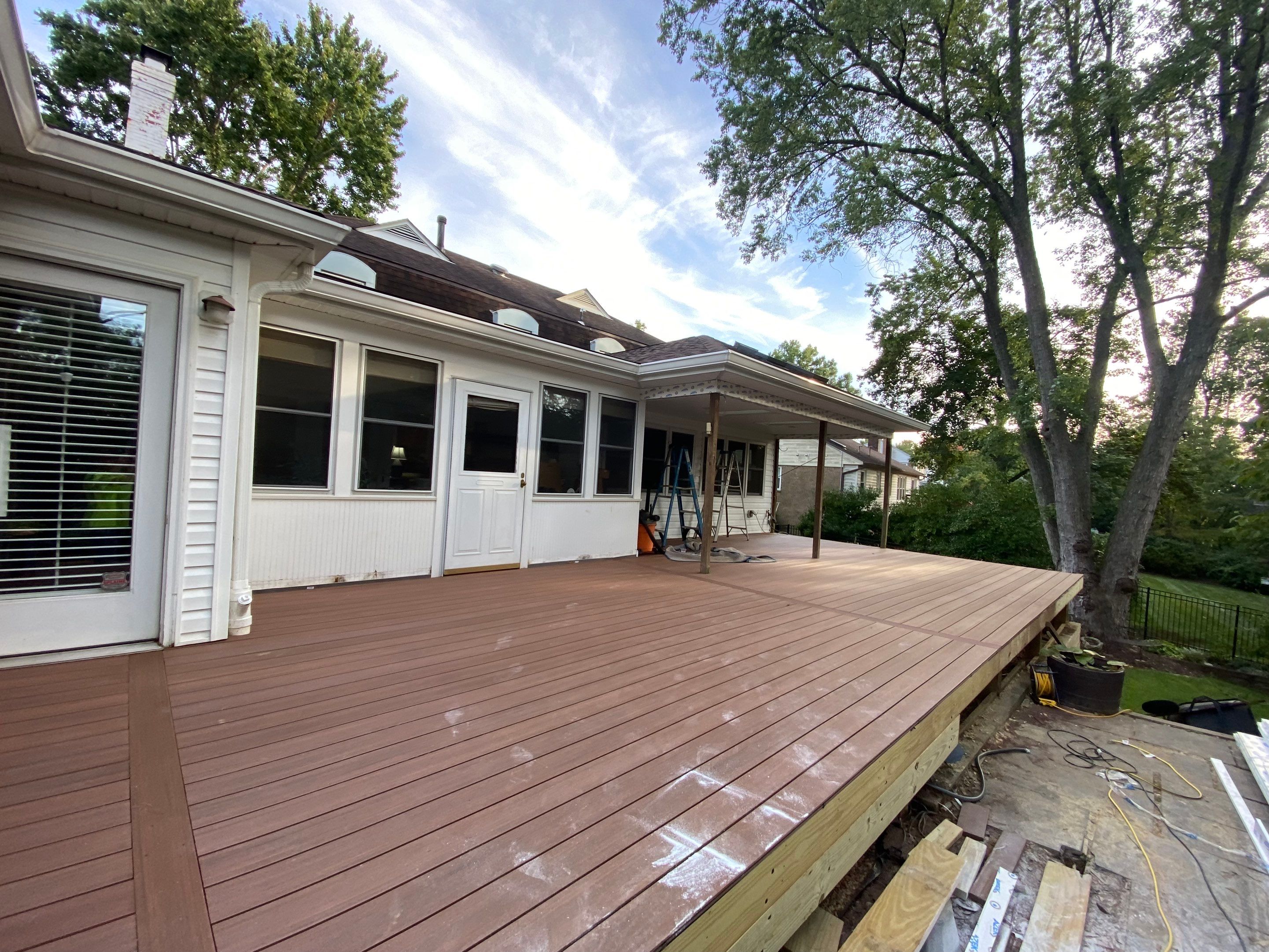 Deck Transformation using Timbertech & Azek by The Smet Companies, LLC